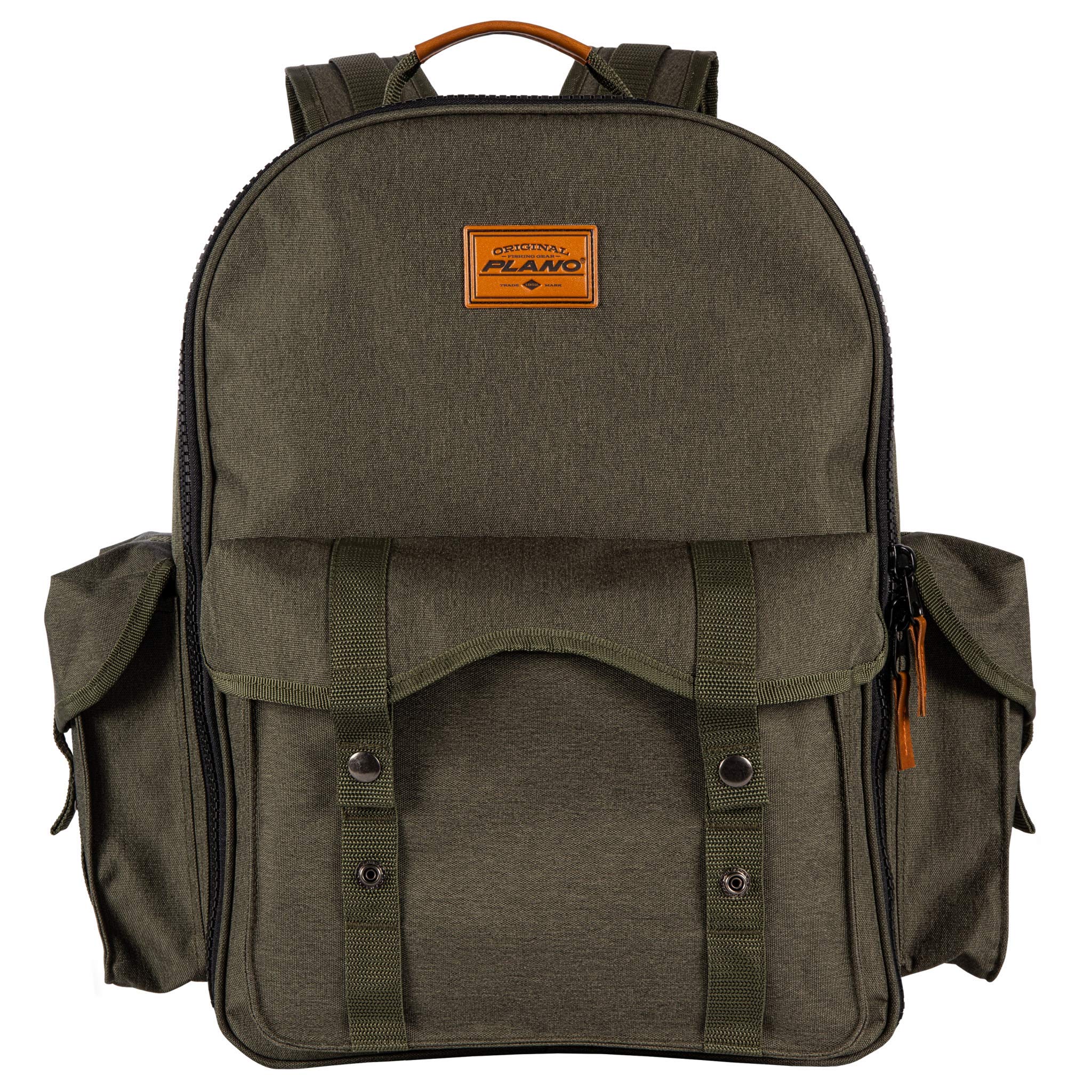 A-Series Plano Molding 2.0 Tackle Backpack, Forest Green, Includes 5 3600 StowAway Utility Boxes, Premium Soft Fishing Tackle Storage for Baits & Tools
