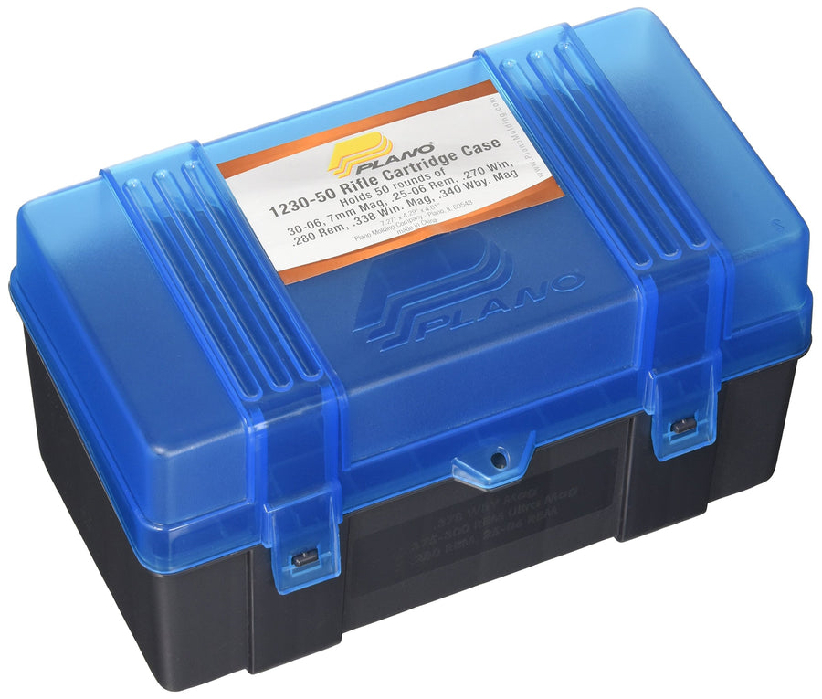 50 Round Plano Ammo Case with Slip Cover, Large