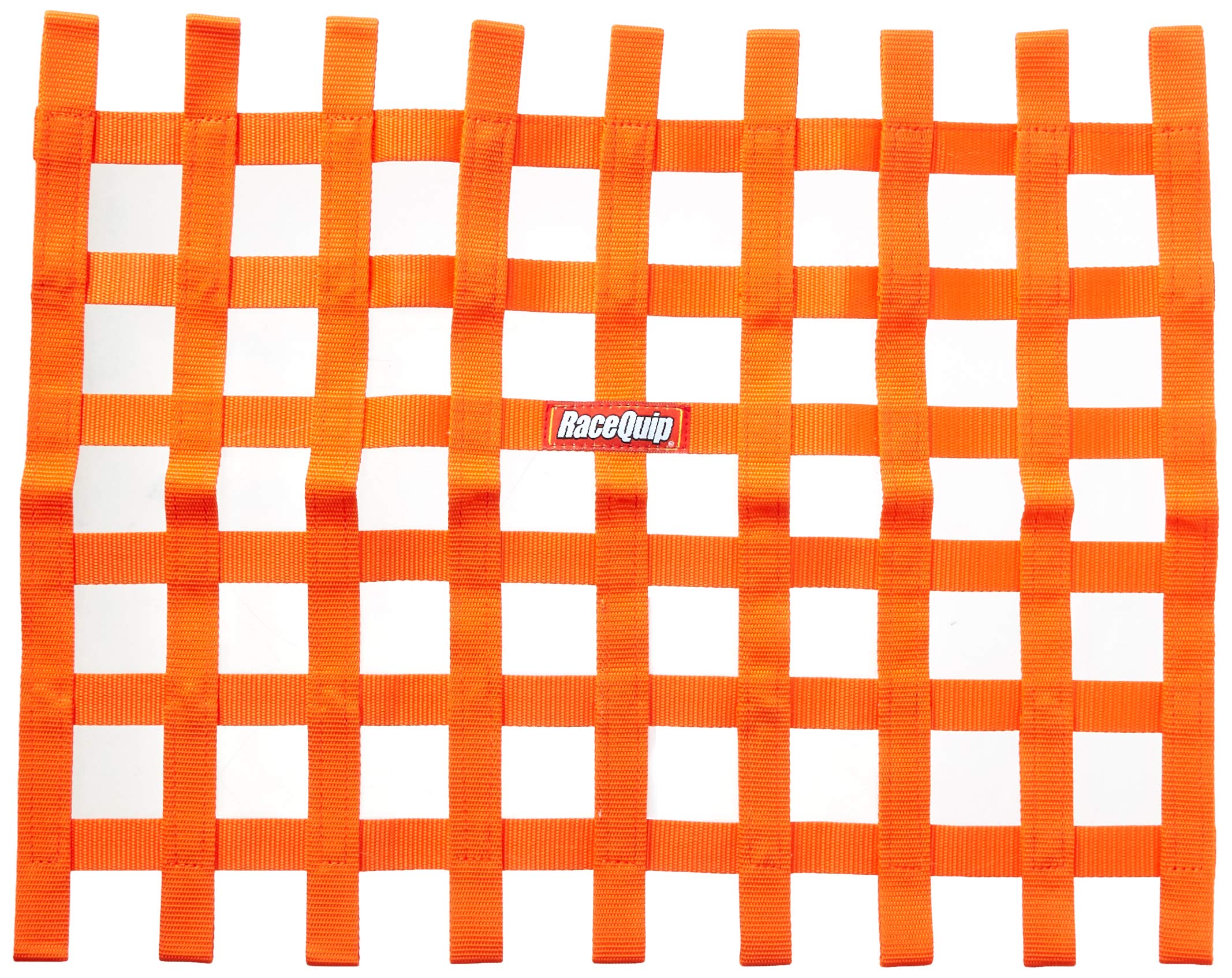 Window Net RaceQuip® 721045RQP - 24 x 18 in Rectangle - Orange 1 in Webbing