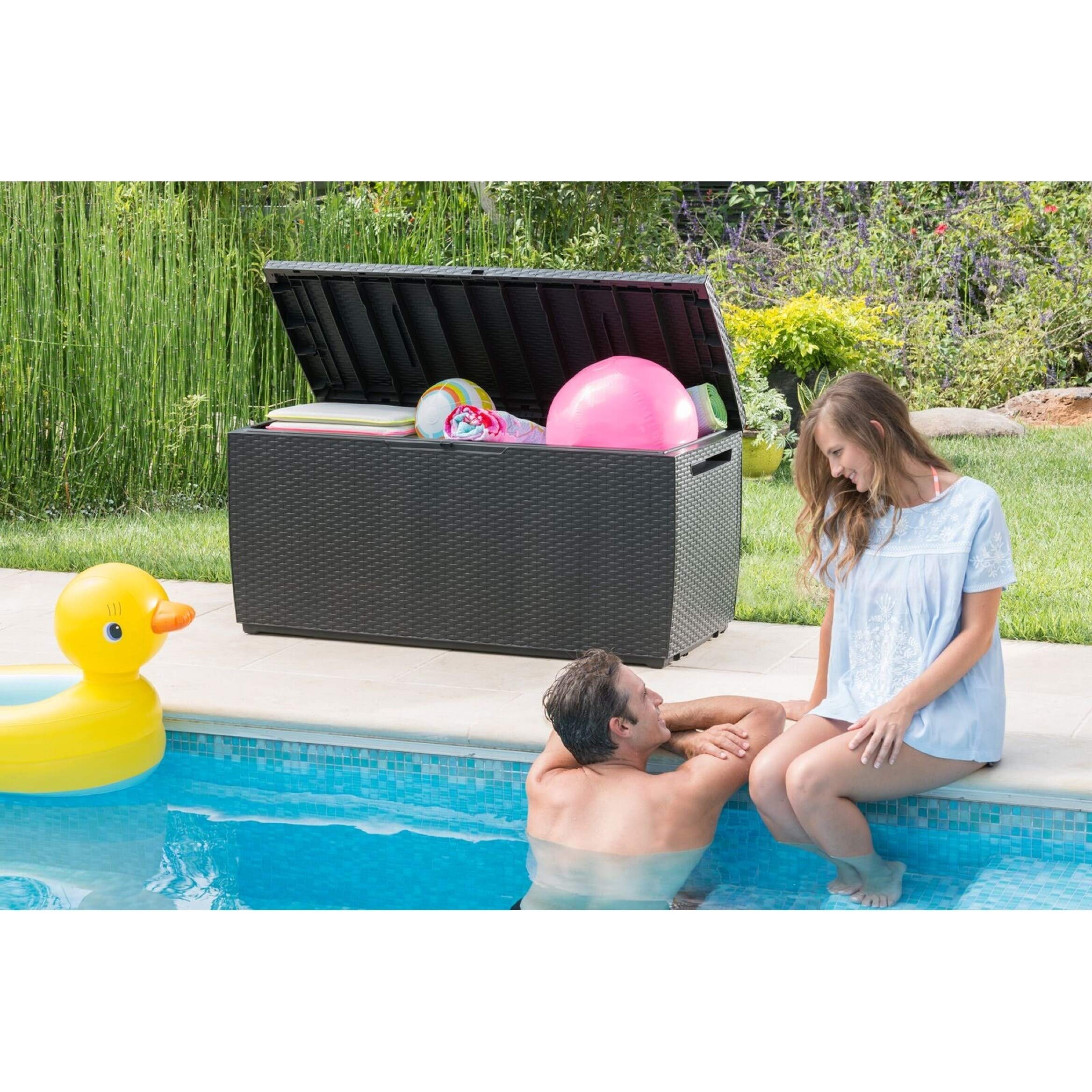 Keter 80 Gallon Capri Resin Deck Box