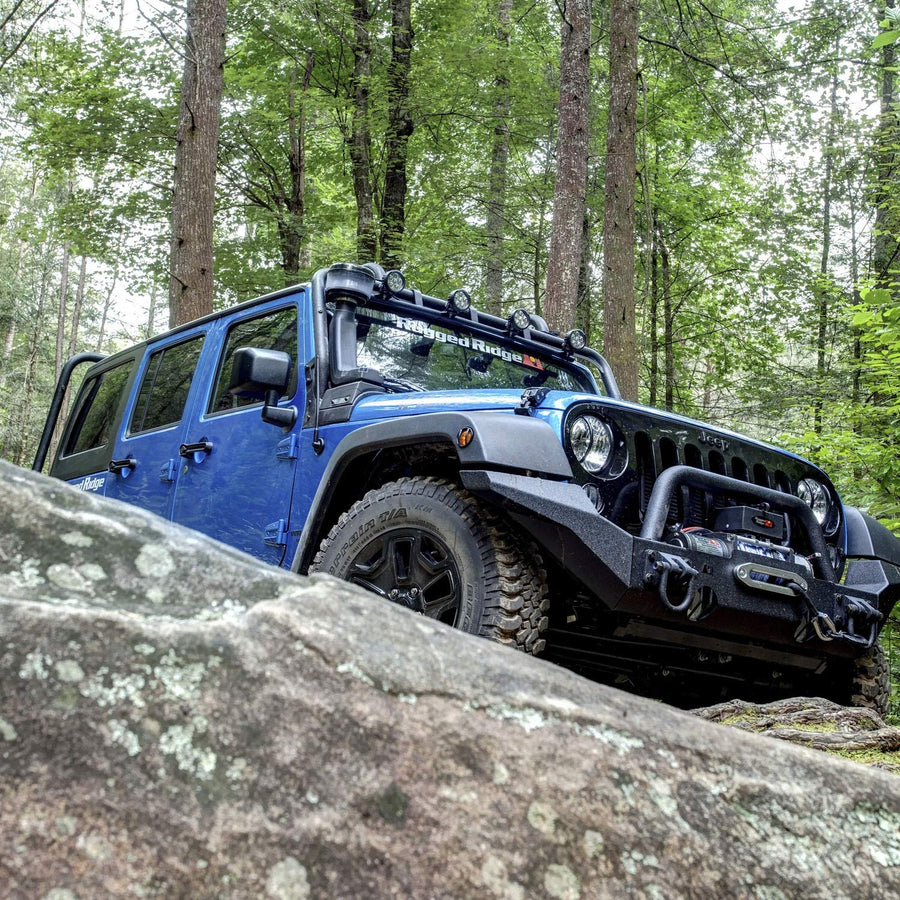 XHD Snorkel Rugged Ridge with Pre-Filter | 17756.22 | Fits 2007-2018 Jeep Wrangler JK 3.6L/3.8L