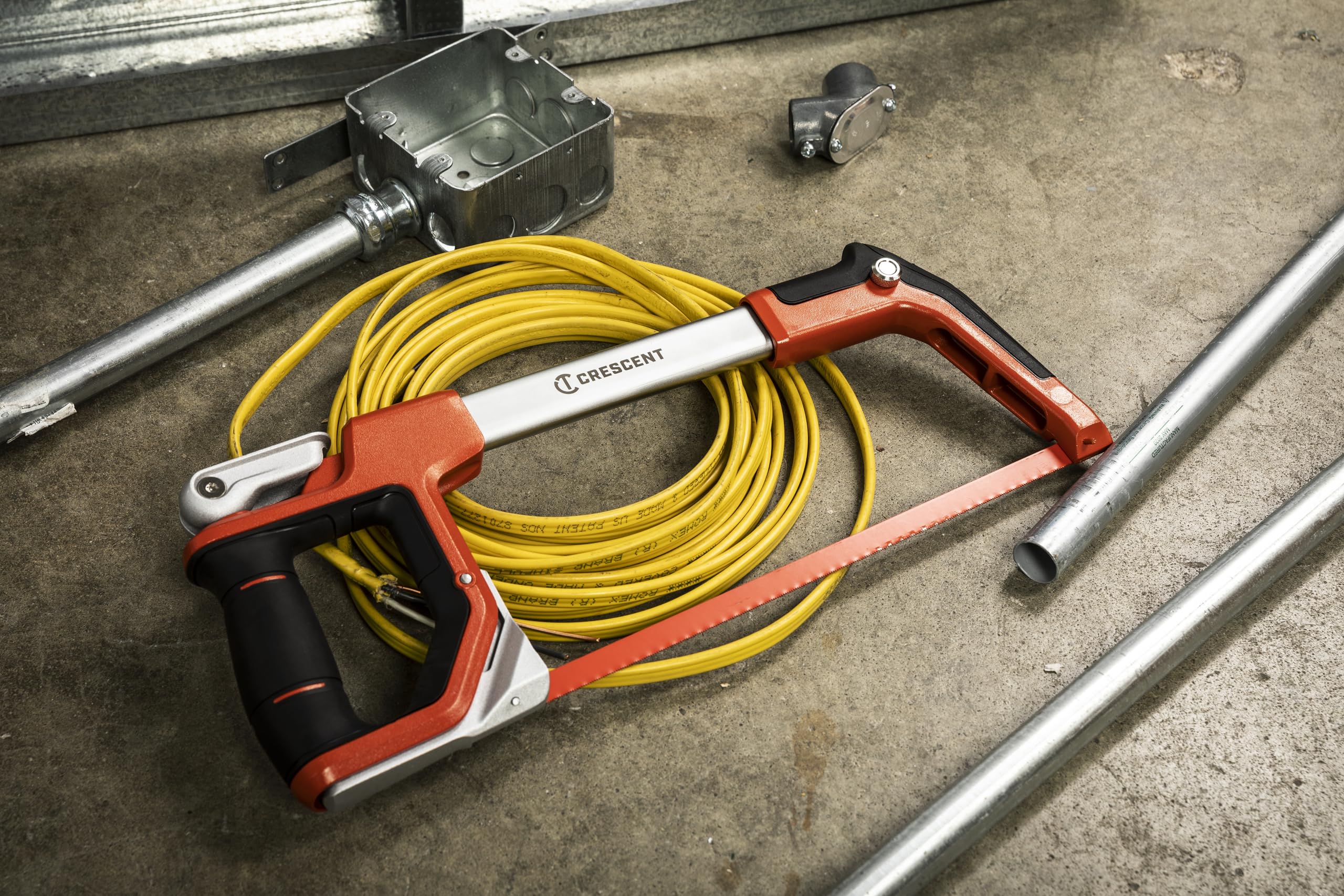 12" Crescent Tools Fast Tension Hacksaw with Dual Material Handle | CTHACK