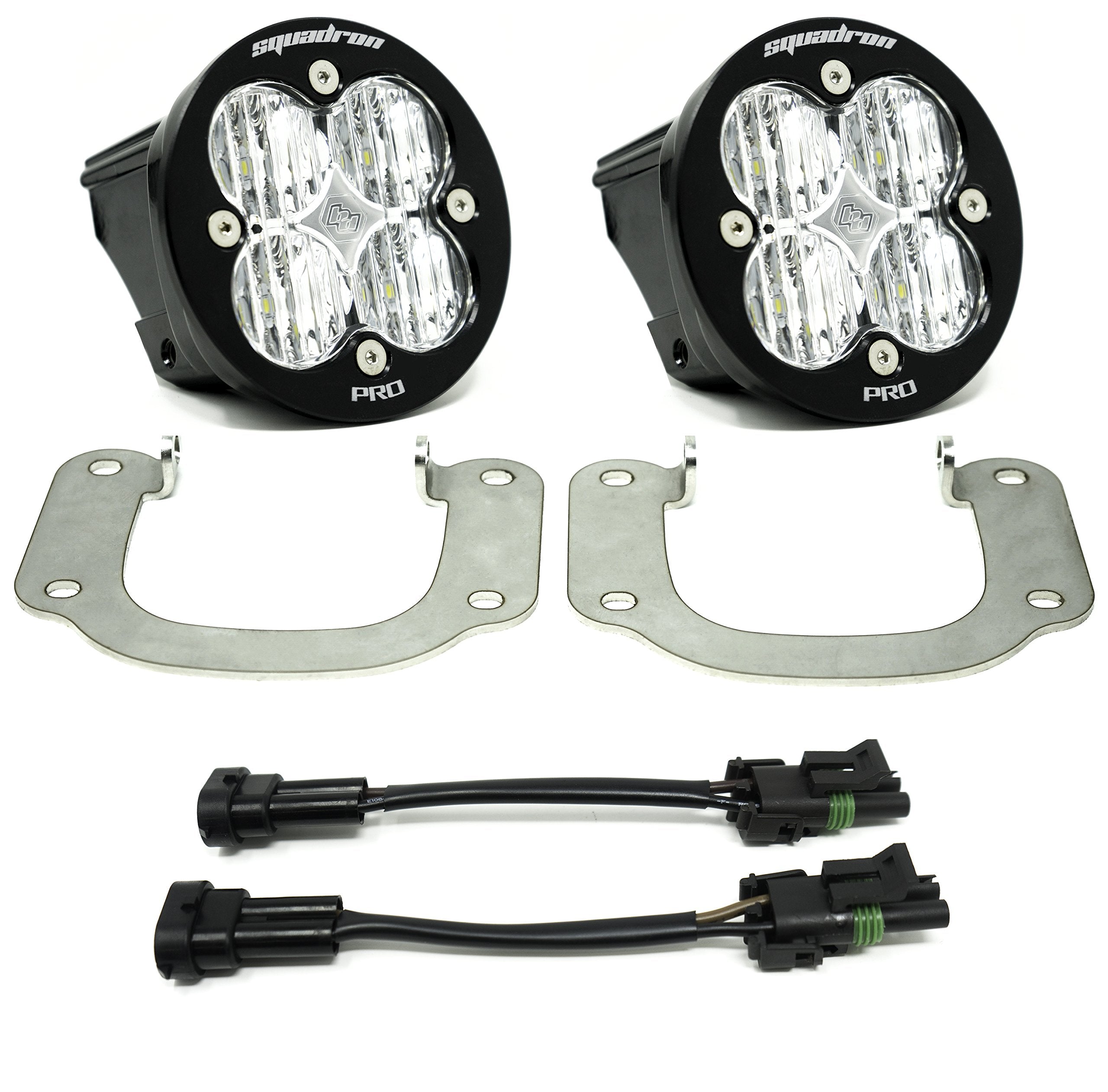 Baja Designs Black Anodized 447502 Titan Fog Pocket Kit, 1 Pack