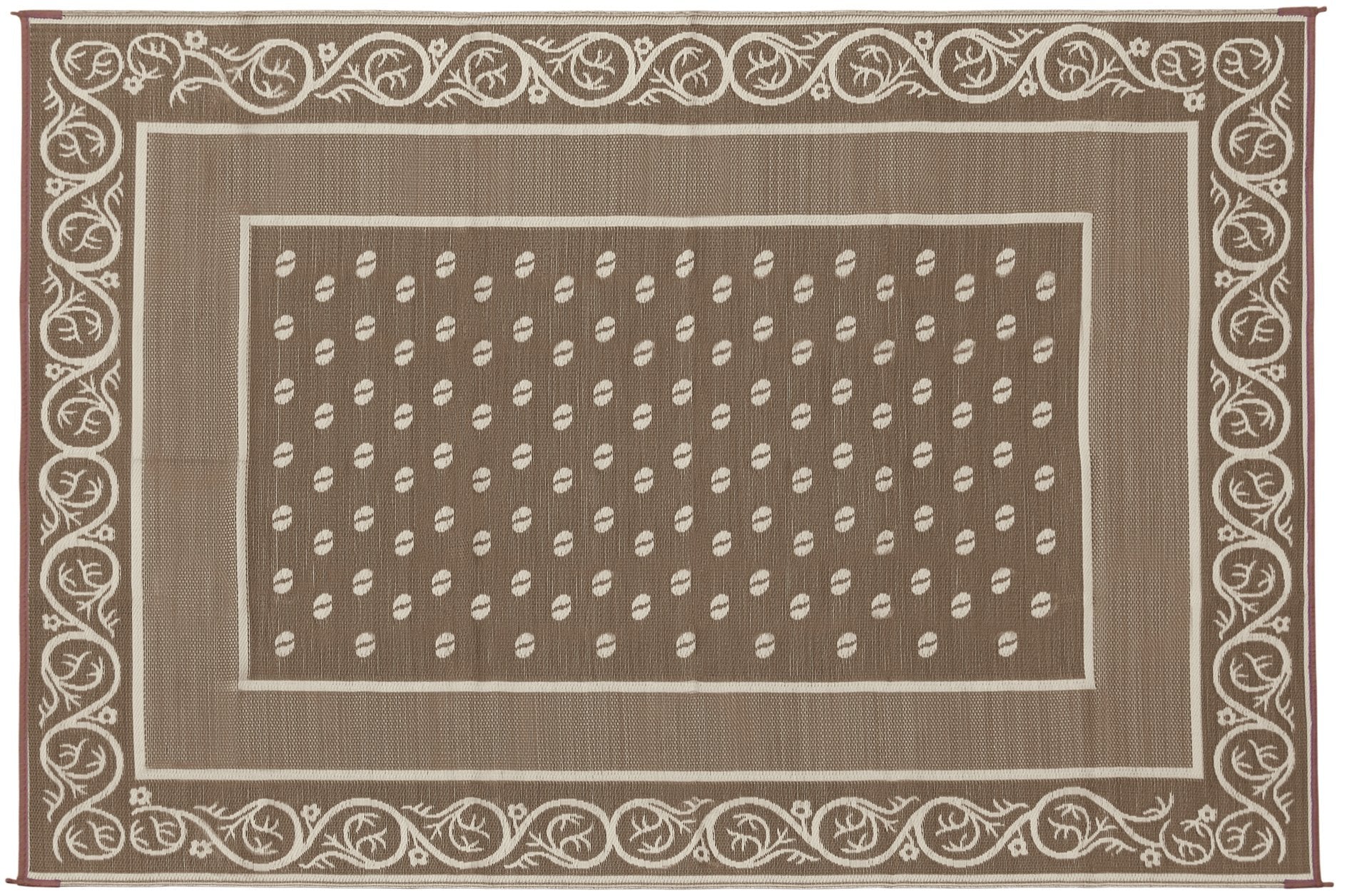 Deluxe Faulkner 49599 Multi-Purpose Vineyard Mat, 8' x 16', Beige