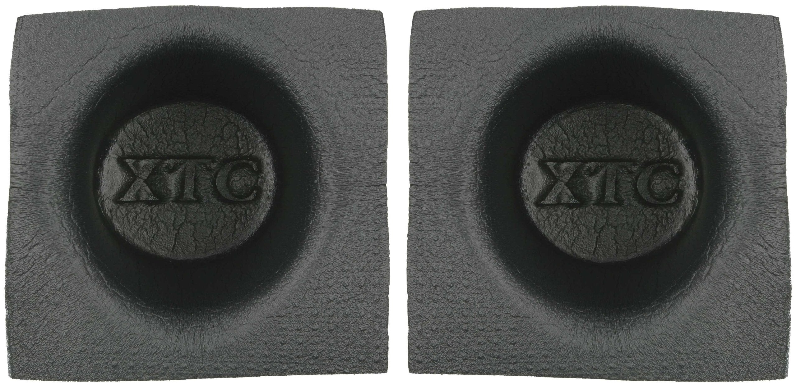 5 Inch to 5 1/4 Inch Round Pair Install Bay Speaker Baffle - VXT55
