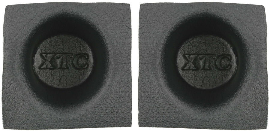 5 Inch to 5 1/4 Inch Round Pair Install Bay Speaker Baffle - VXT55