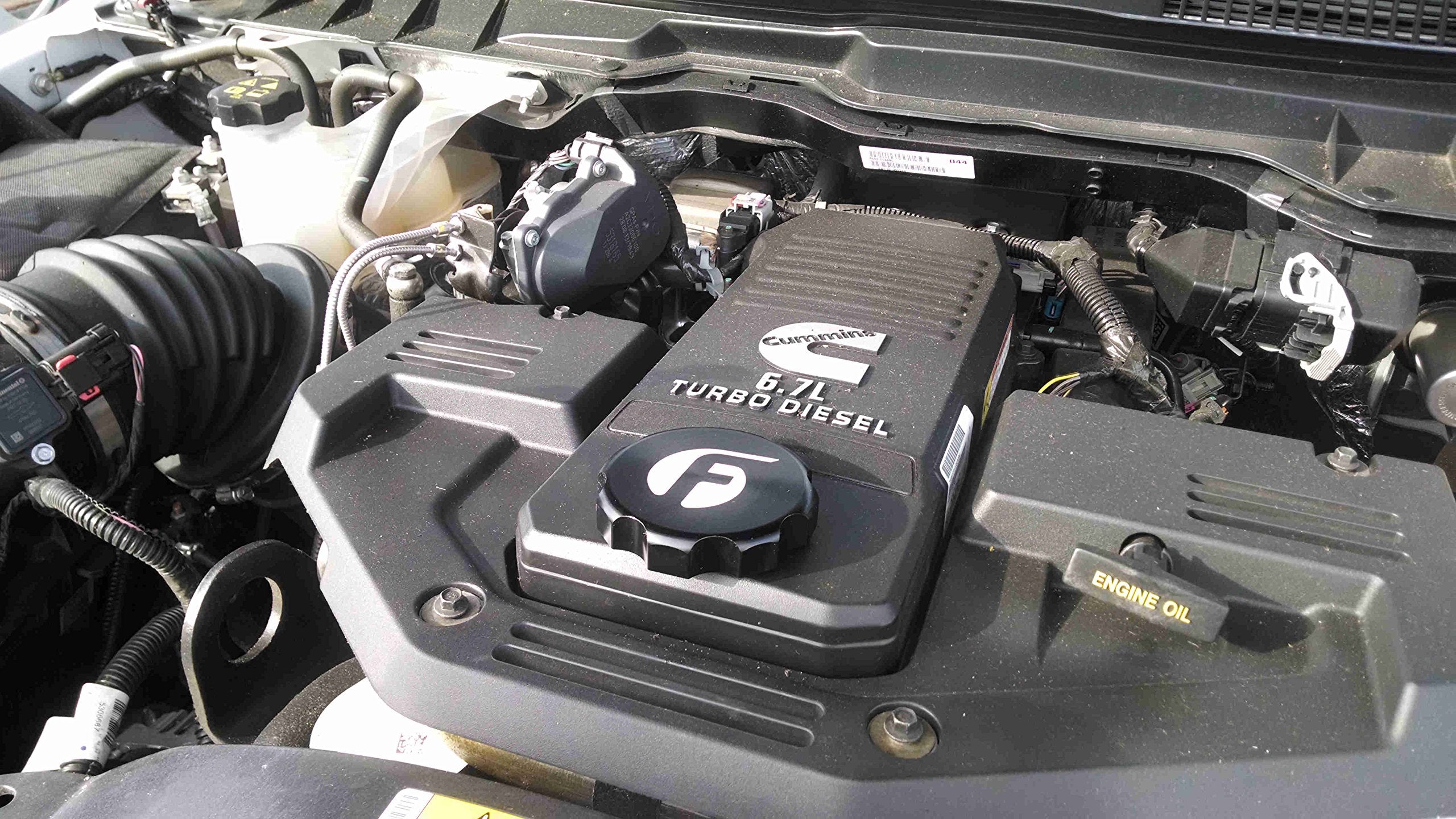 Fleece Performance Engineering Billet Oil Cap Cover FPE-OC-CR-F-ORG (03-20016 Cummins - Orange)