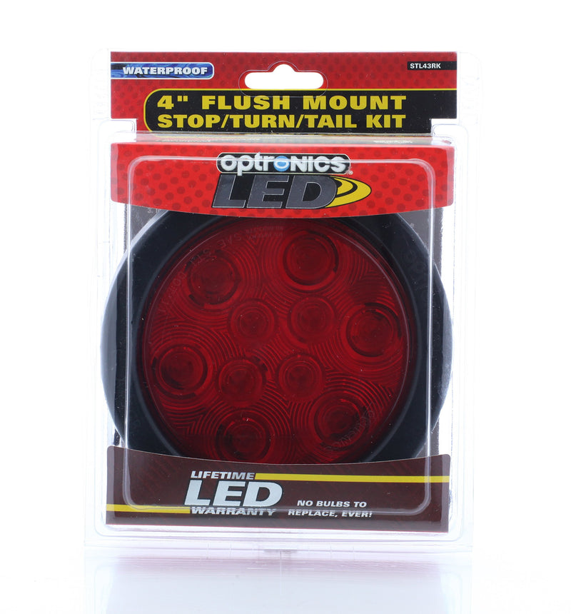 Red Optronics 4" Round Sealed LED Lights STL43RKBP