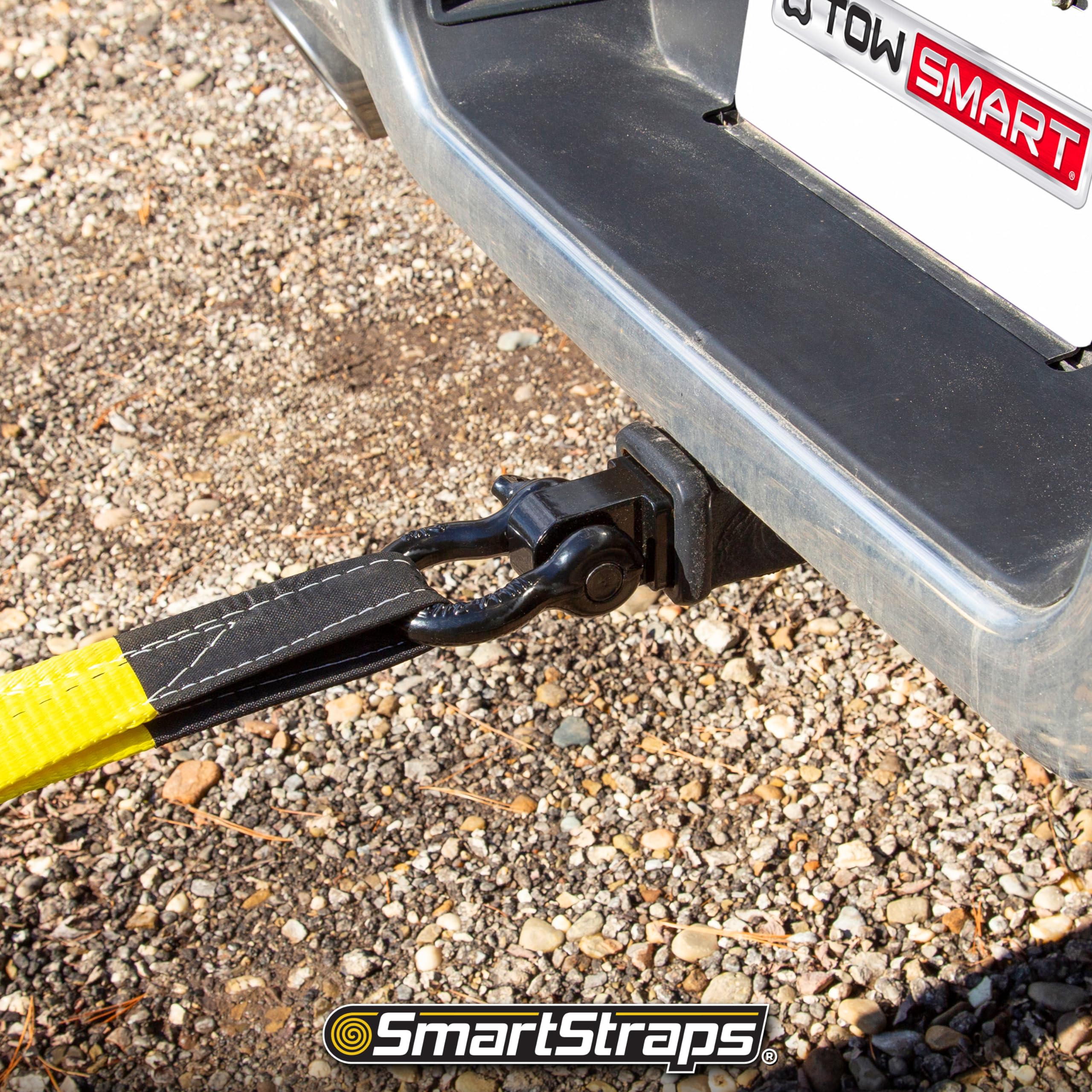 Recovery Strap SMARTSTRAPS - 3x30 YW Strap w Loop End 30,000lb