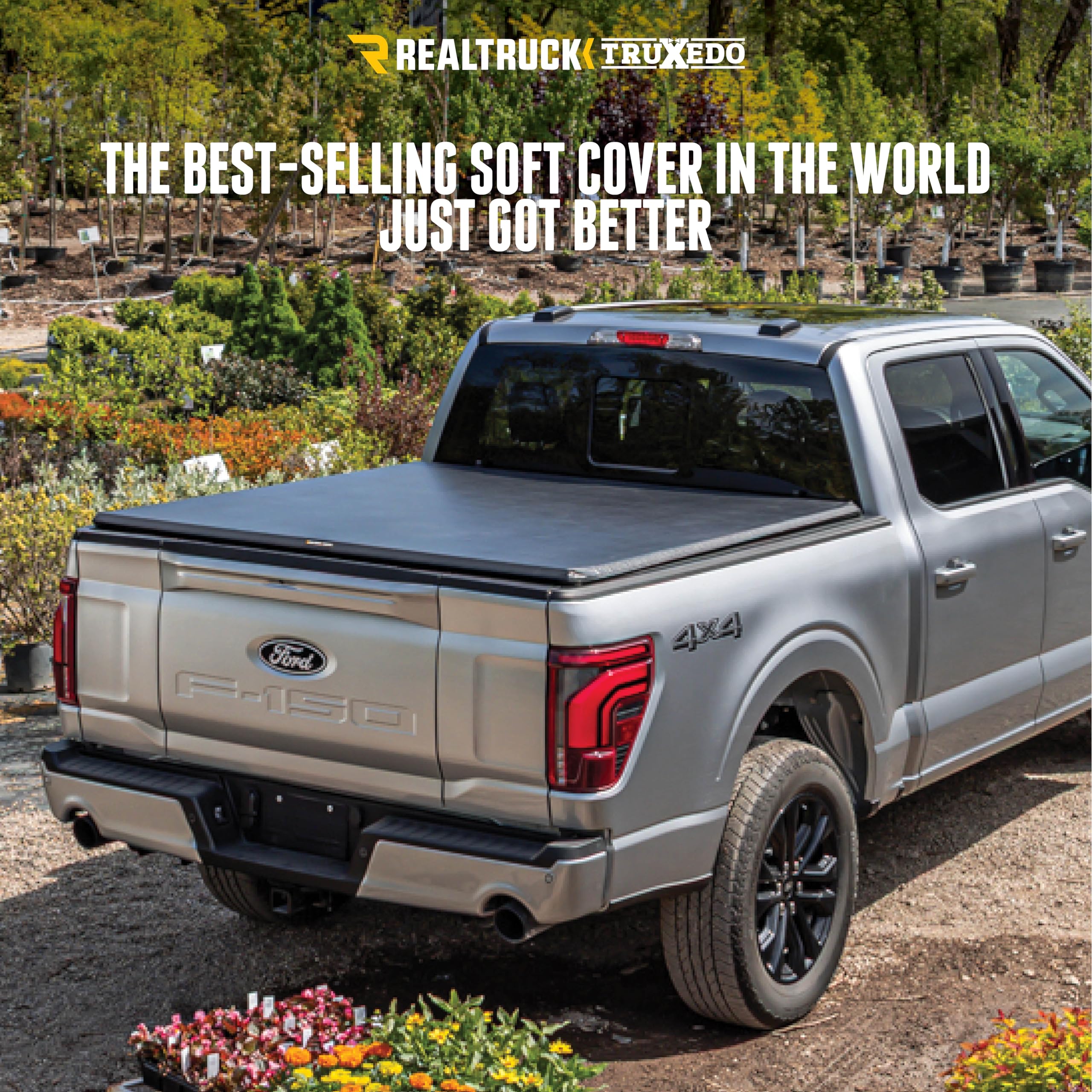 TruXedo TruXport Soft Roll Up Truck Bed Tonneau Cover | 207801 | Fits 2008 - 2015 Nissan Titan w/Track System 7' 3" Bed (87")