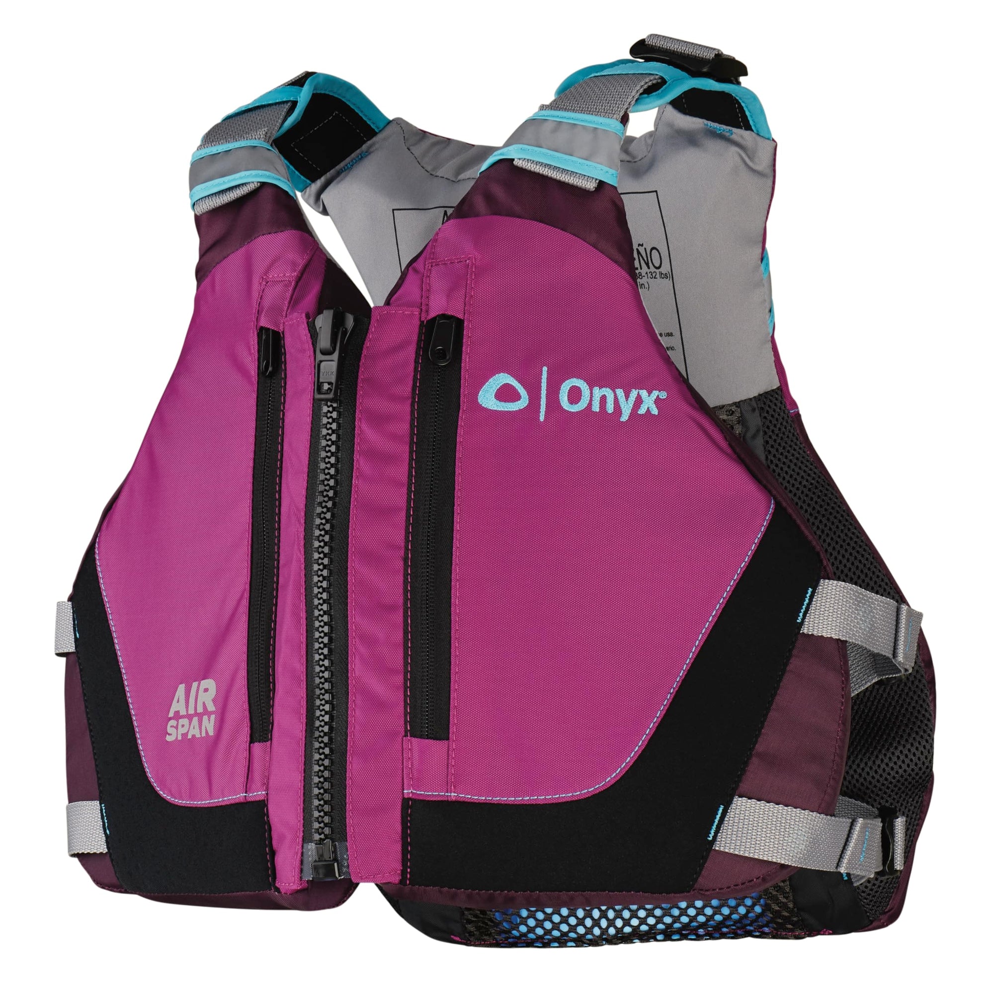 Onyx Breeze Air Span Life Jacket, Purple, XL/2XL