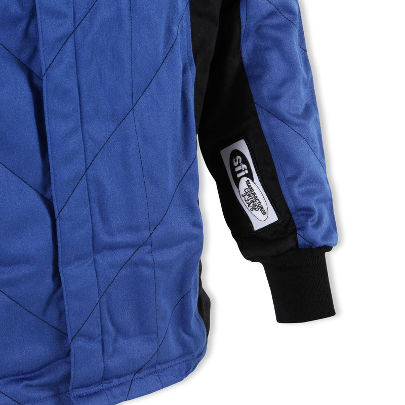 Chevron-5 RaceQuip® Driving Jacket SFI 3.2A/5 Double Layer Blue Small 91619229