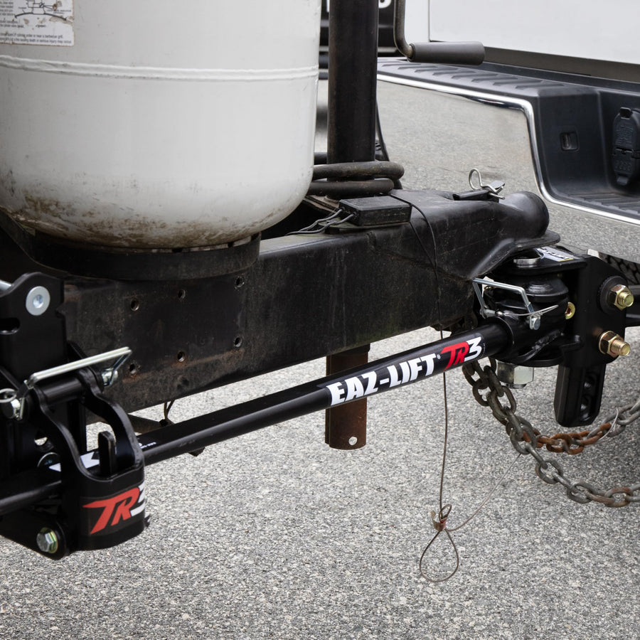 Eaz-Lift Camco TR3 1,000lb Weight Distribution Hitch Kit - Features Adjustable Sway Control & Pre-Installed 2-5/16-inch Hitch Ball - 1,200lb Max Tongue Weight Rating (48900)