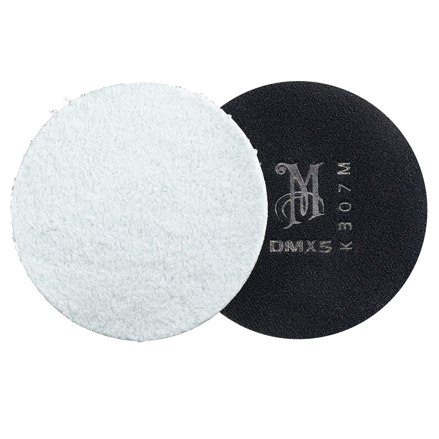 5" Meguiar's DA Microfiber Xtra Cut Disc DMX5 - Premium Microfiber Car Buffing Pad for Moderate to Heavy Defect Removal - Cutting Dual Action Polisher Pad for Professional Results, 2 Pack