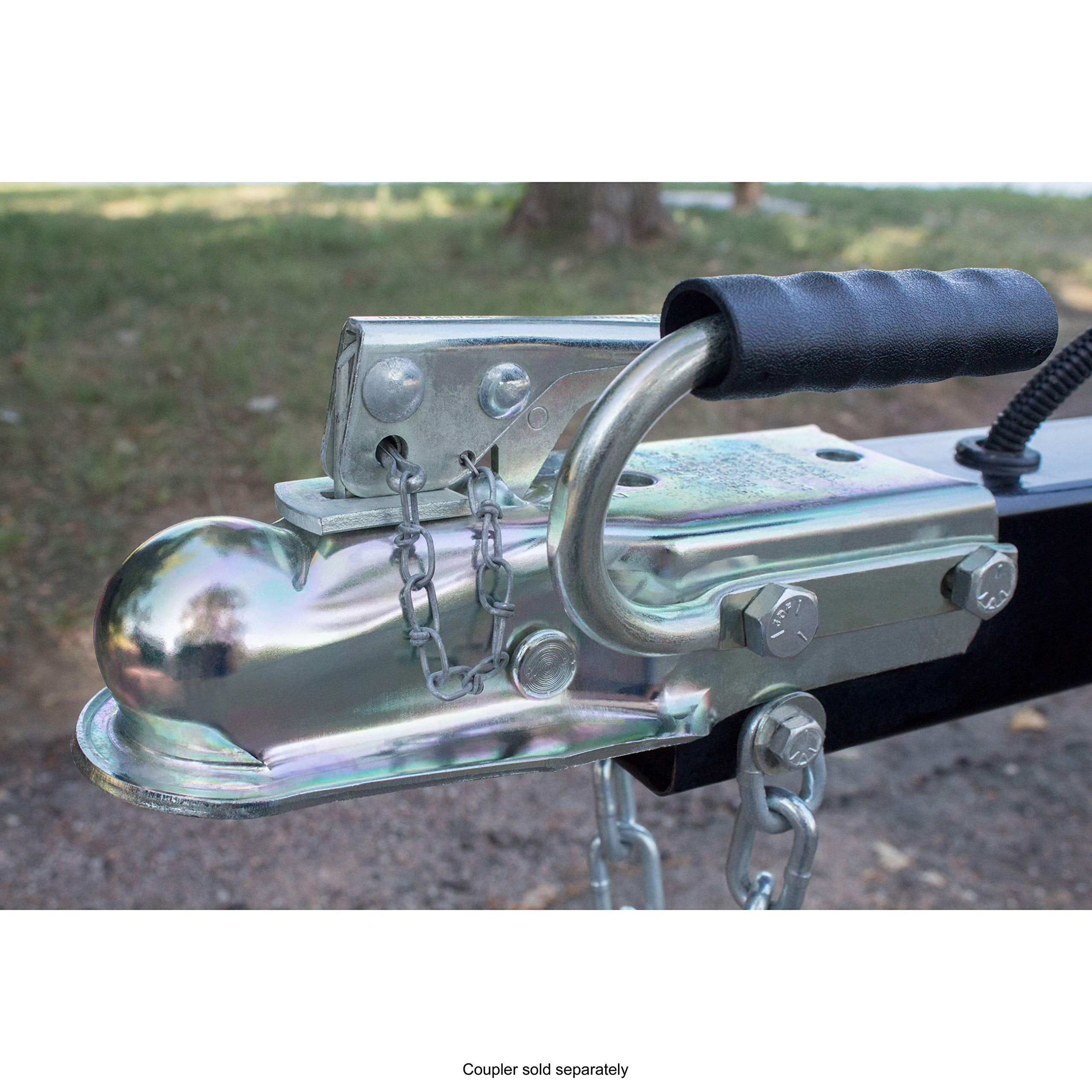 Goldenrod (6295) Coupler Grip - Dutton-Lainson Company - Rust-Resistant Finish for Personal Watercraft and Other Lightweight Trailers - Universal Mounting Holes, Ergonomic Handle Grip - Made in USA
