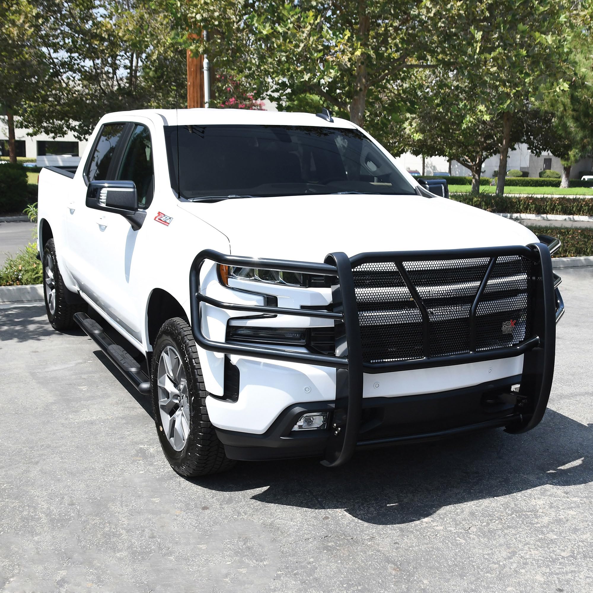 Westin HDX 57-3955 Grille Guard fits 2019-2023 Silverado 1500 (Excl. Silverado LD) 2022 Silverado LTD (Without Front Sensors) Black