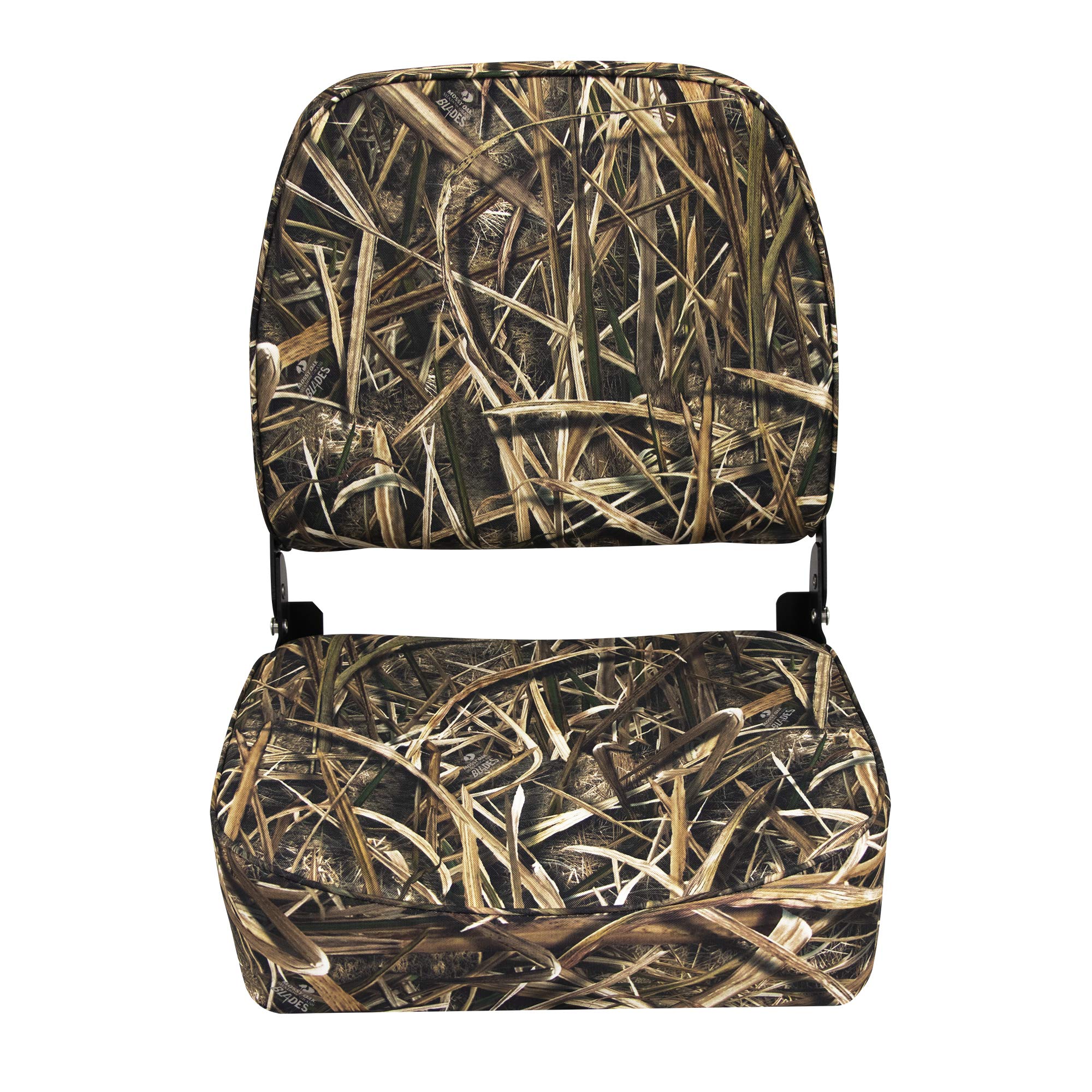 Camo Low Back Wise 8WD618PLS-728 Boat Seat, Shadowgrass Blades
