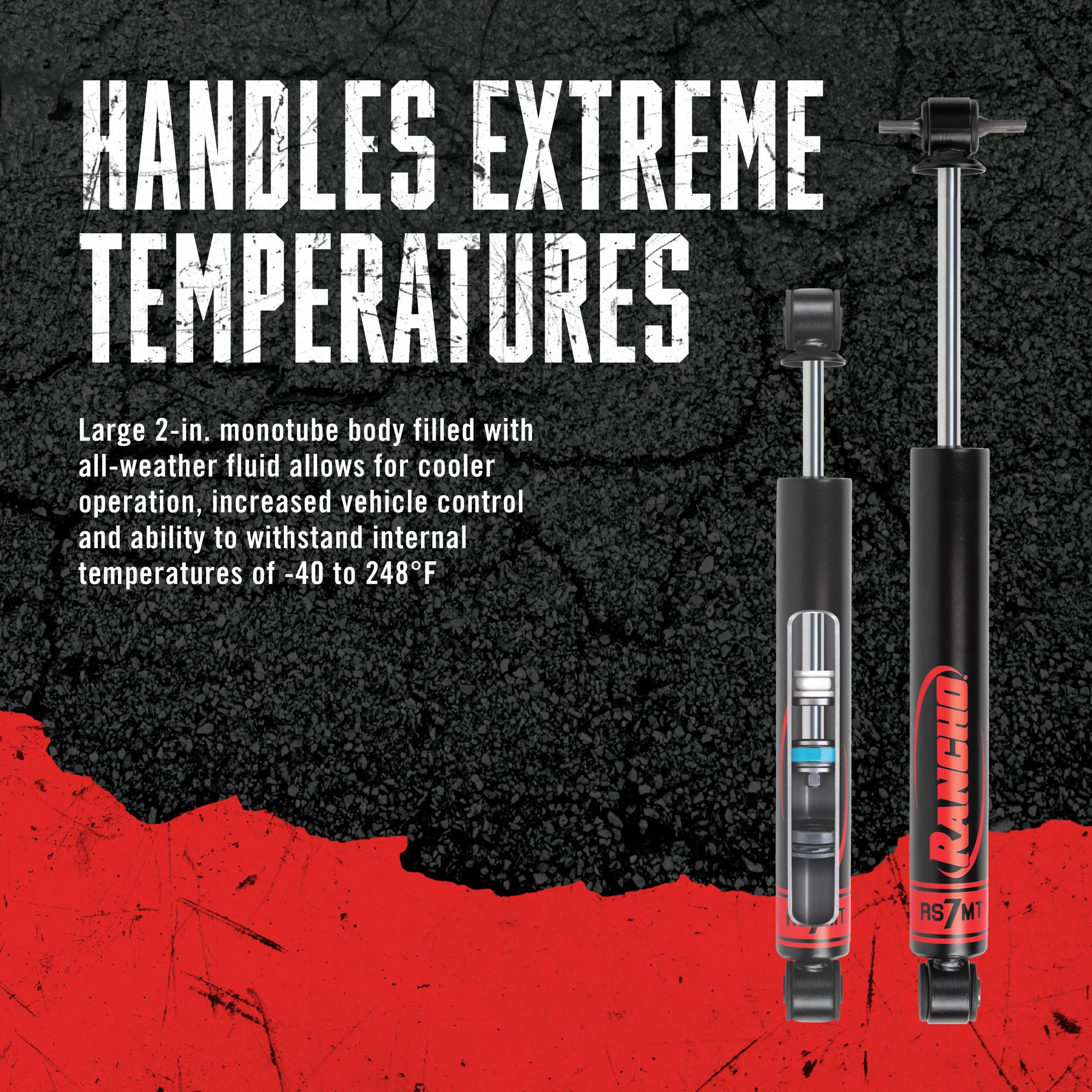 RS77777 Rancho RS7MT Suspension Strut