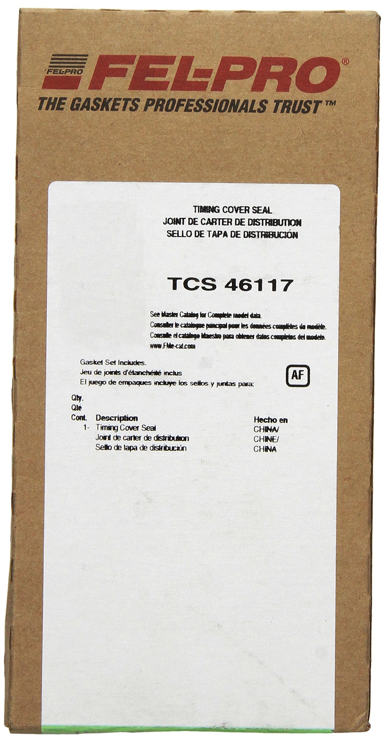 Engine Crankshaft Seal Kit FEL-PRO TCS 46117 for Ford F-150