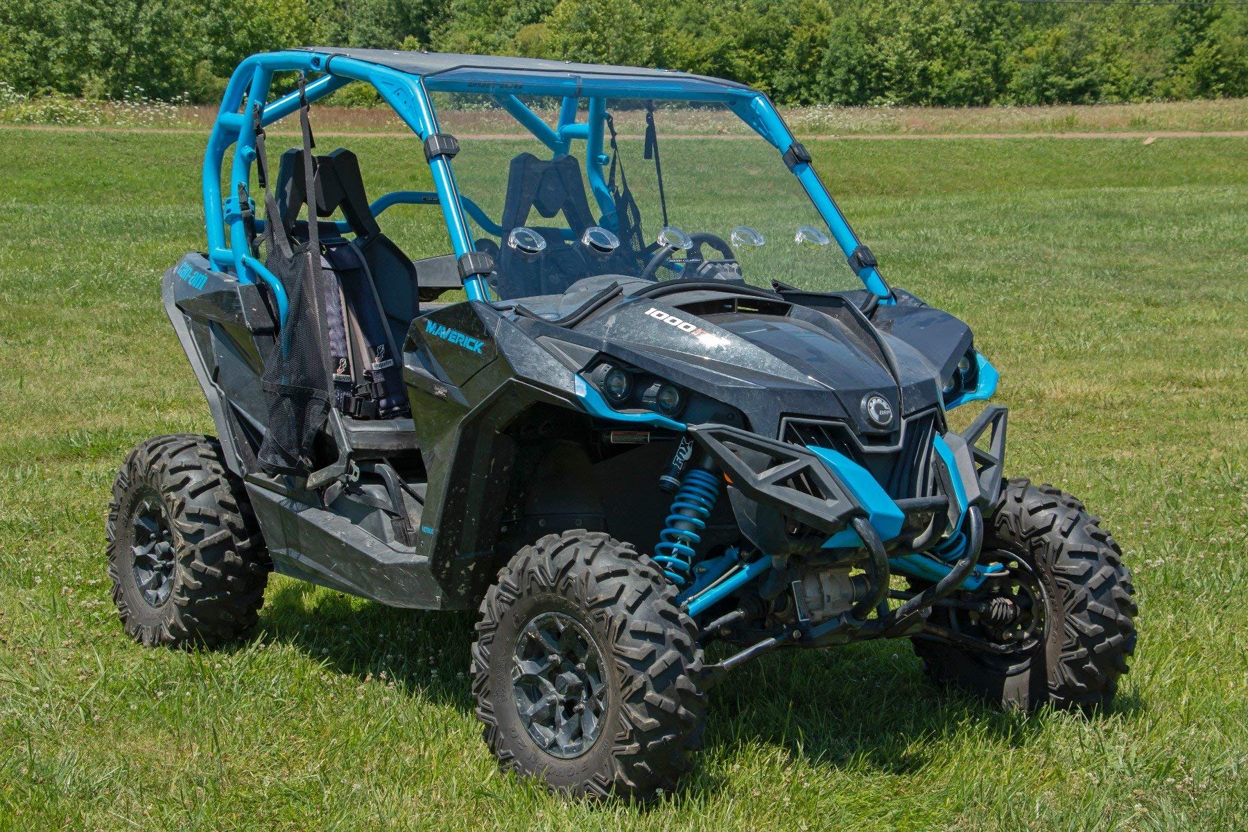 Full Front Vented Windshield Rough Country for Can-Am Maverick - 98231830