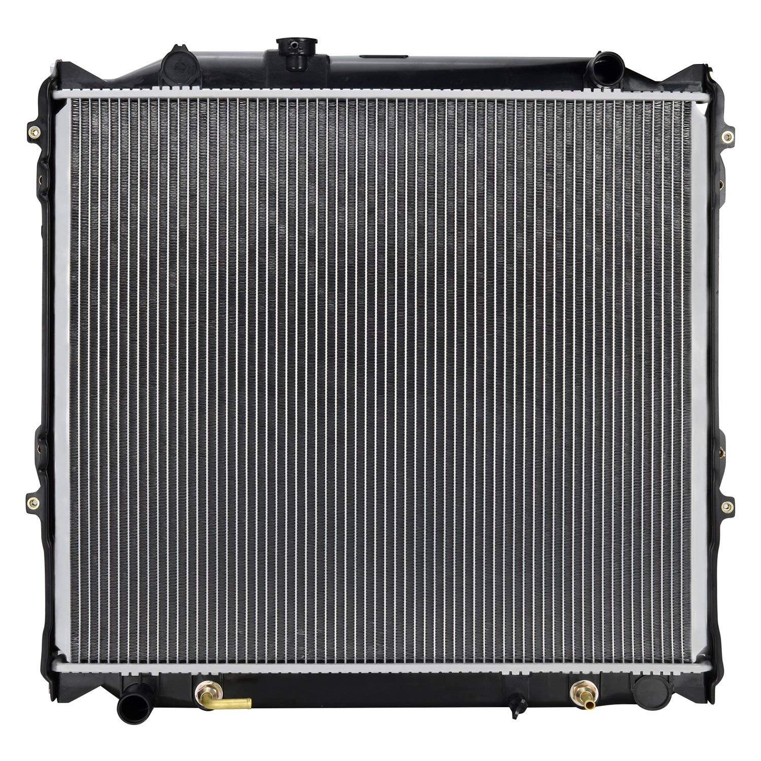 Mishimoto - Plastic End-Tank Radiator R1998-AT Compatible With Toyota 4Runner 1996-2002 Silver