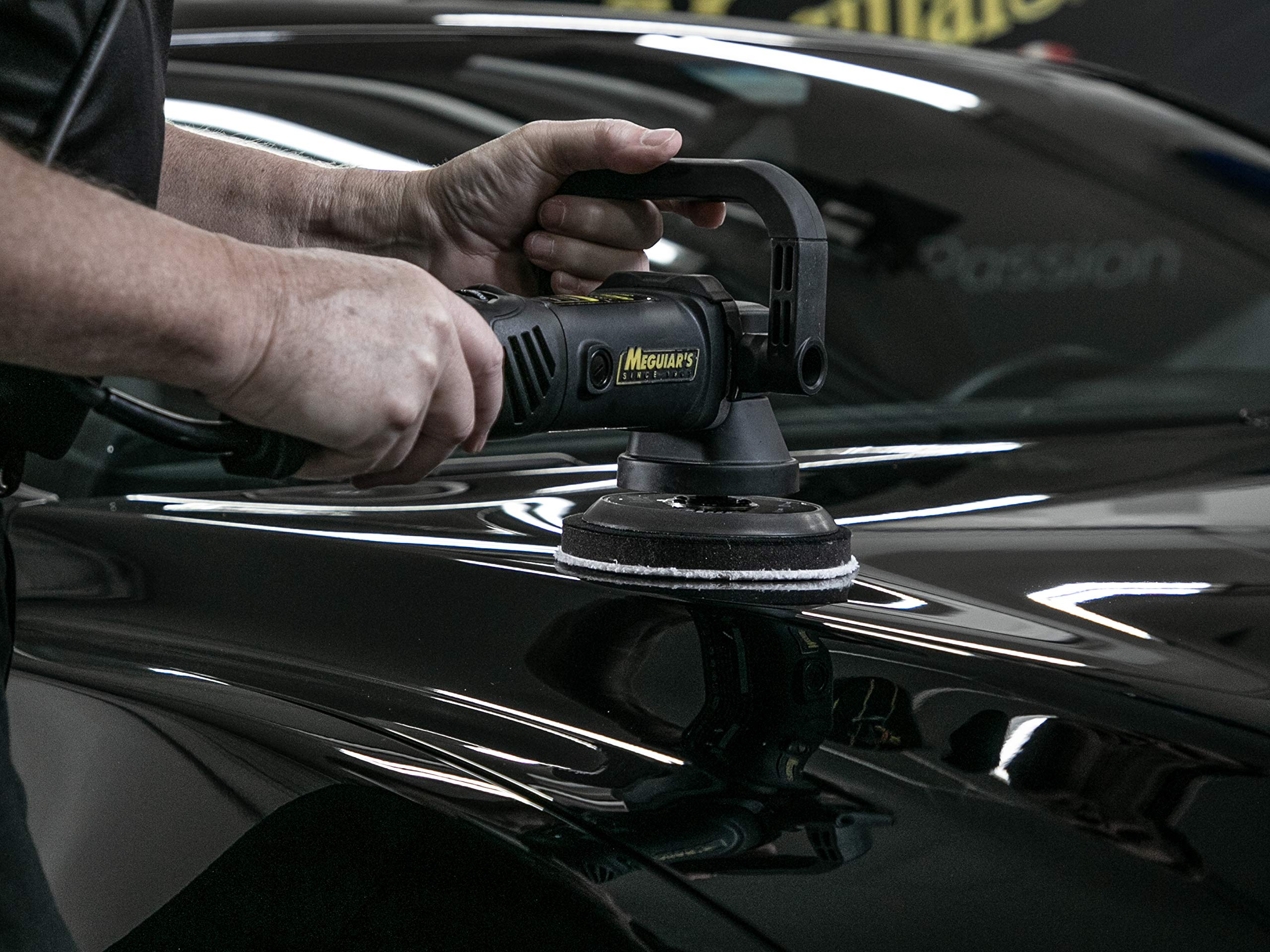Meguiar's Microfiber Finishing Disc DMF5-5" for Waxing with a Variable Dual Action Polisher, Use with DA Microfiber Finishing Wax to Remove Defects and Add Wax, 2 Pack