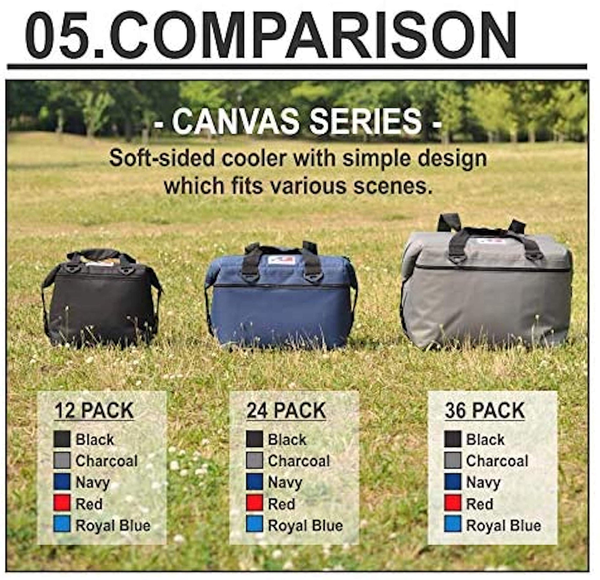 AO Coolers Soft Original Cooler with High-Density Insulation, Mossy Oak, 24-Can