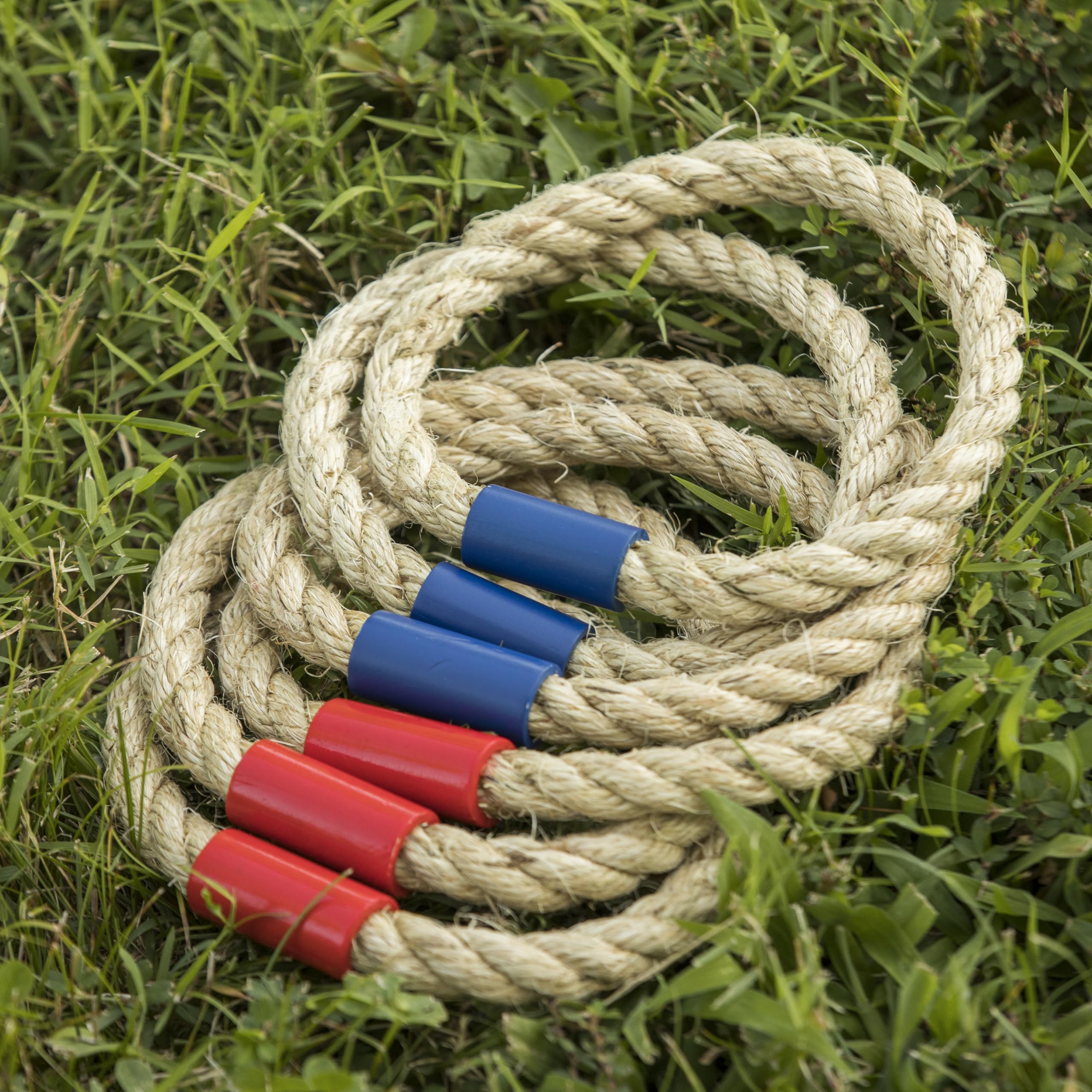 Triumph Premium Triumph Wooden Quoit Set - Includes 2 Targets and 6 Sisal Rope Rings