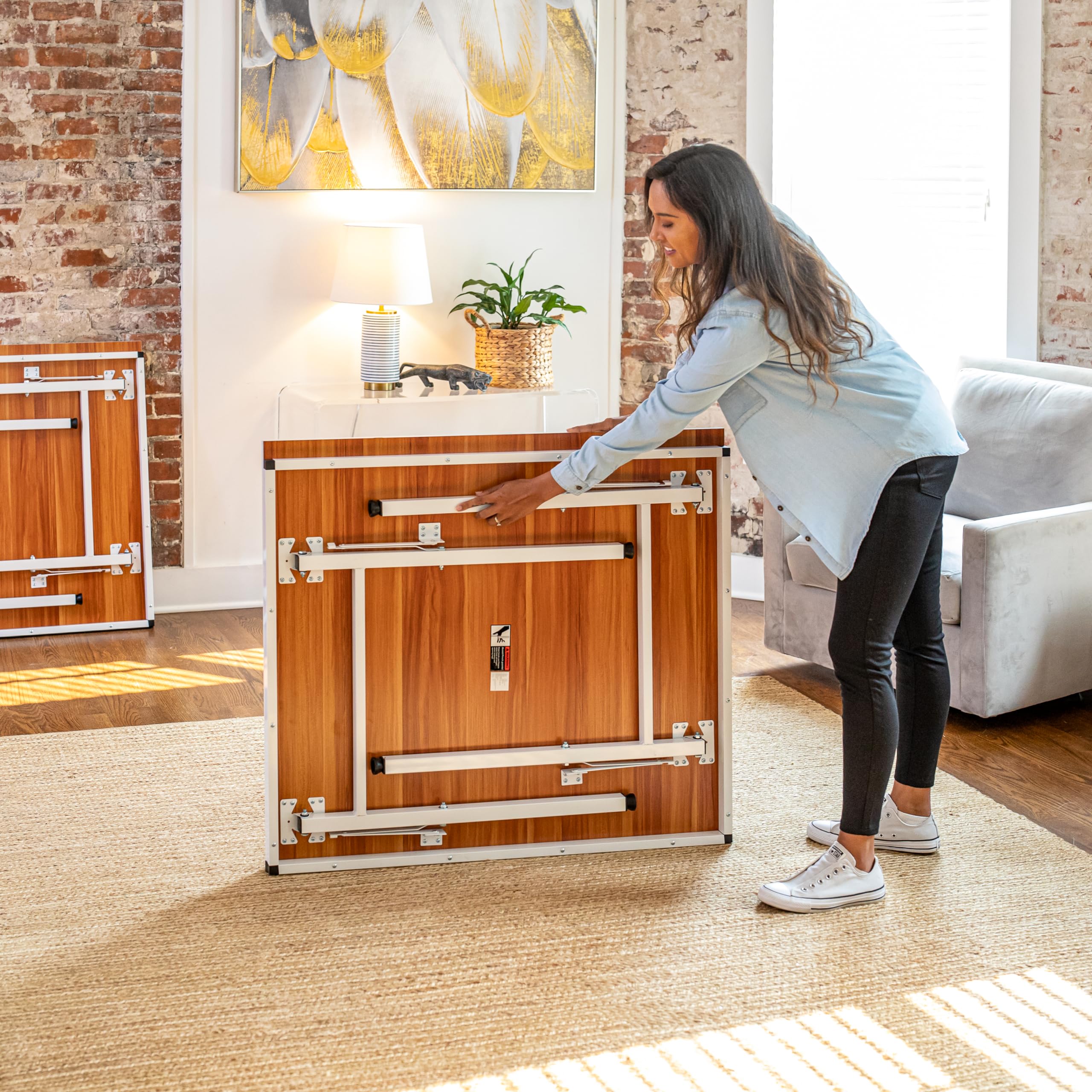 STIGA Space Saver - Ping Pong Table Compact - Separate Table Halves - Regulation Height - No Assembly Required