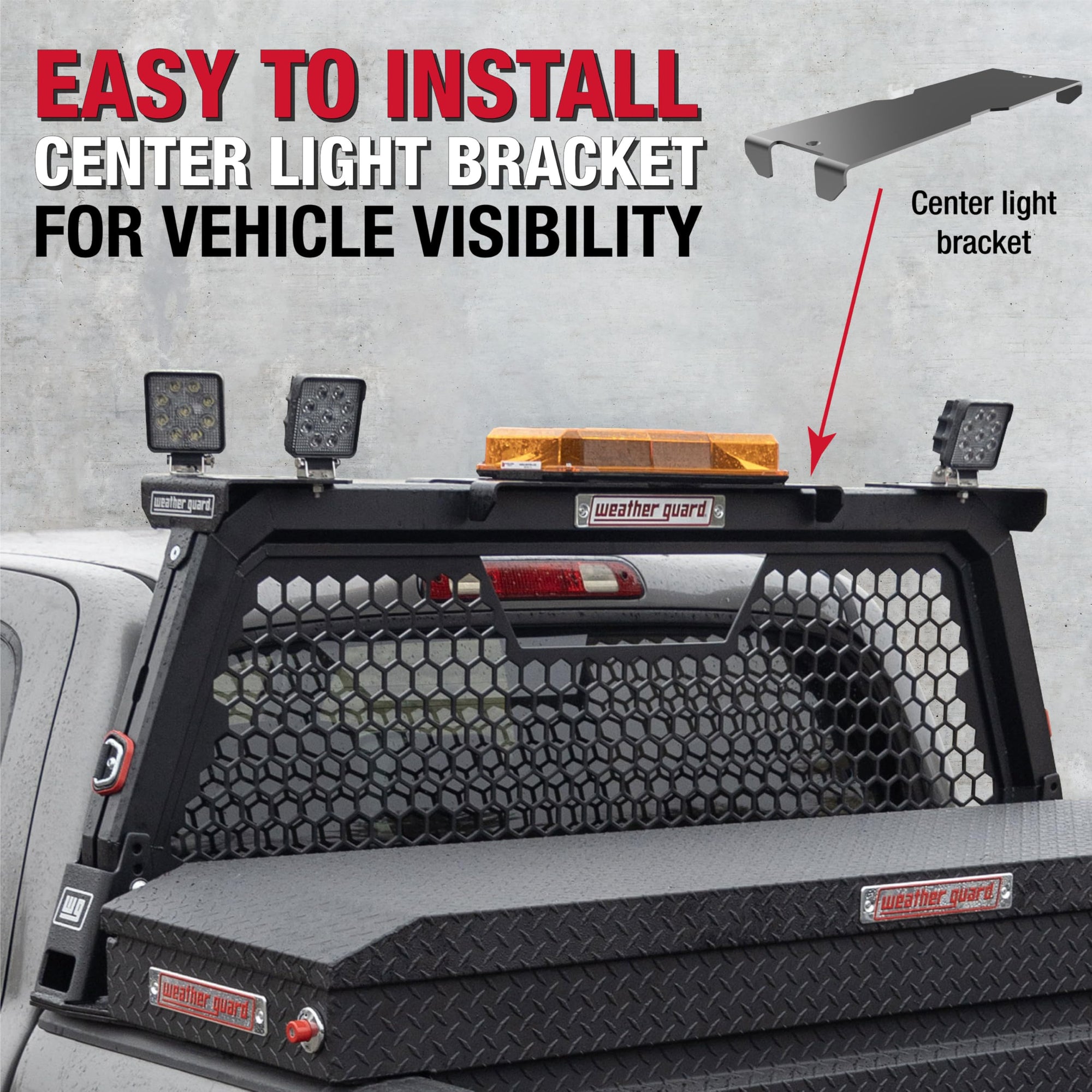 Half Bar Model 11908-52-01 Headache Rack