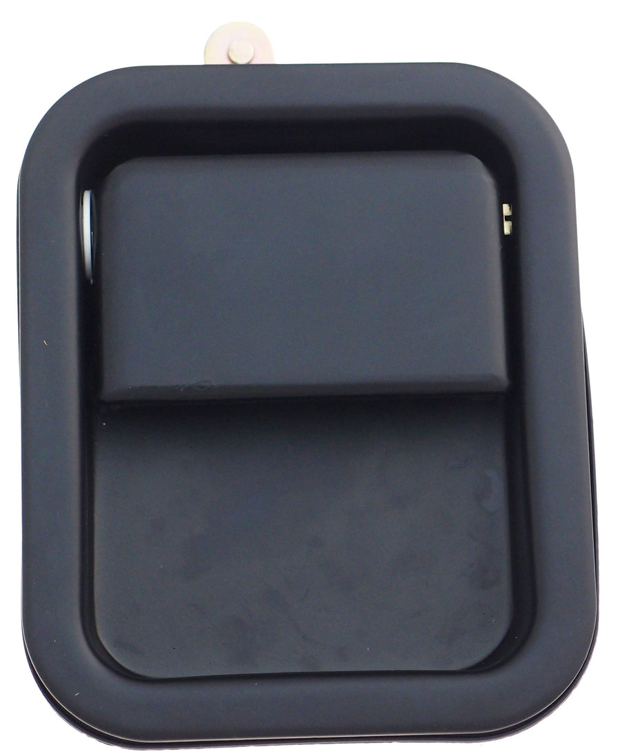 Jeep Wrangler Front Driver Side Replacement Exterior Door Handle, Metal Smooth Black Depo 333-50011-122