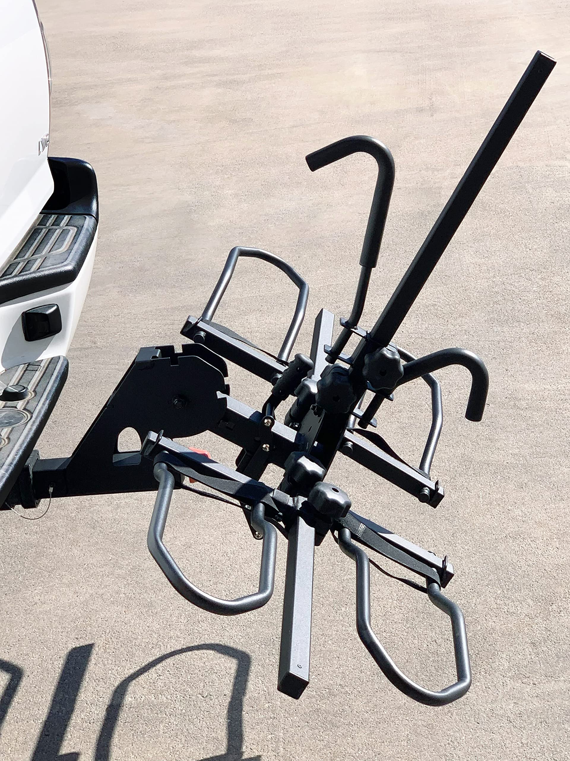 Electric Tilting Bike Carrier Voltour BR01ADV, Foldable Hitch Rack for Truck SUV, Up to 150 lbs.