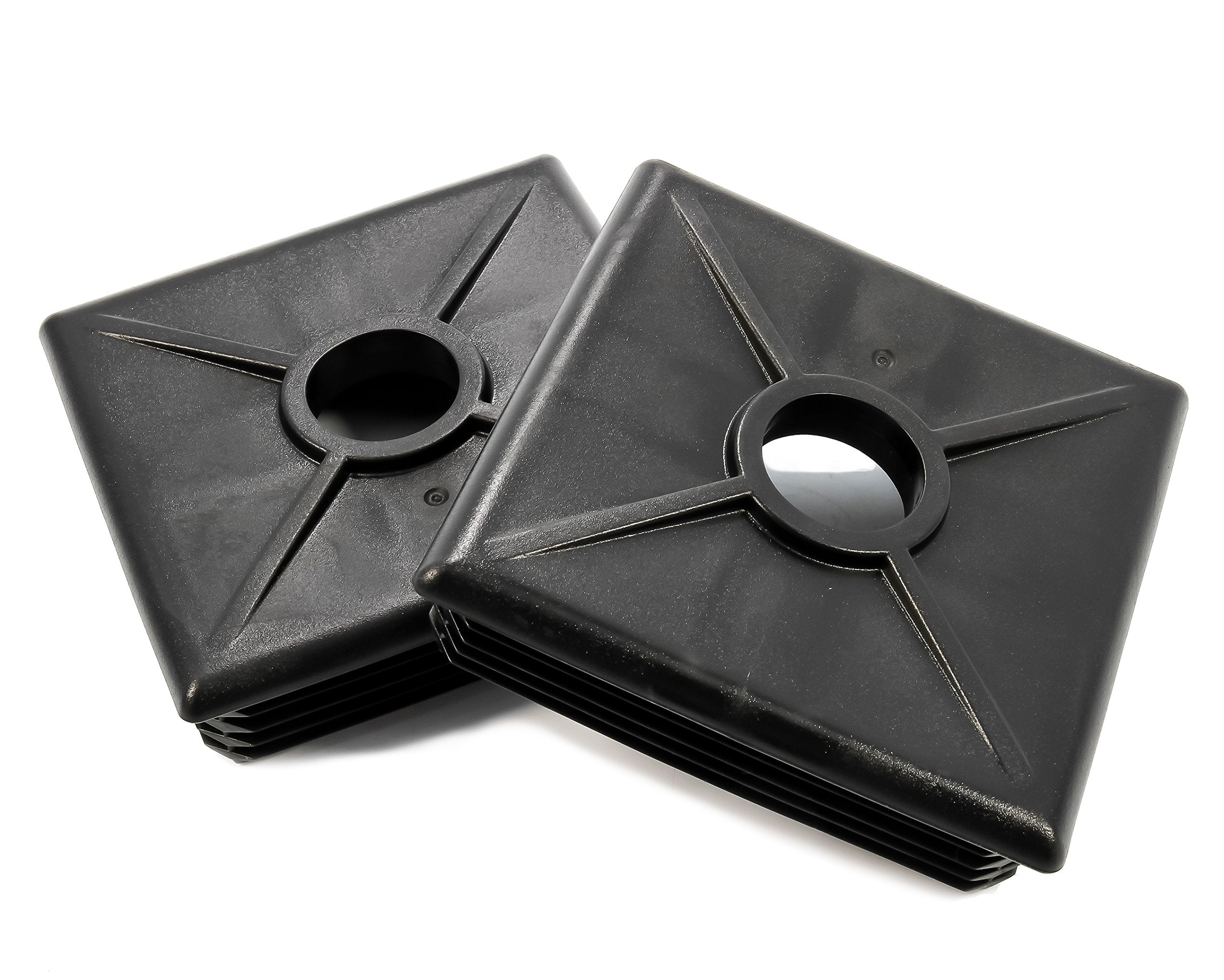 4-Inch Camco RV Bumper Caps | Easy Removal | Durable Construction | Black, 2-pack (40303)