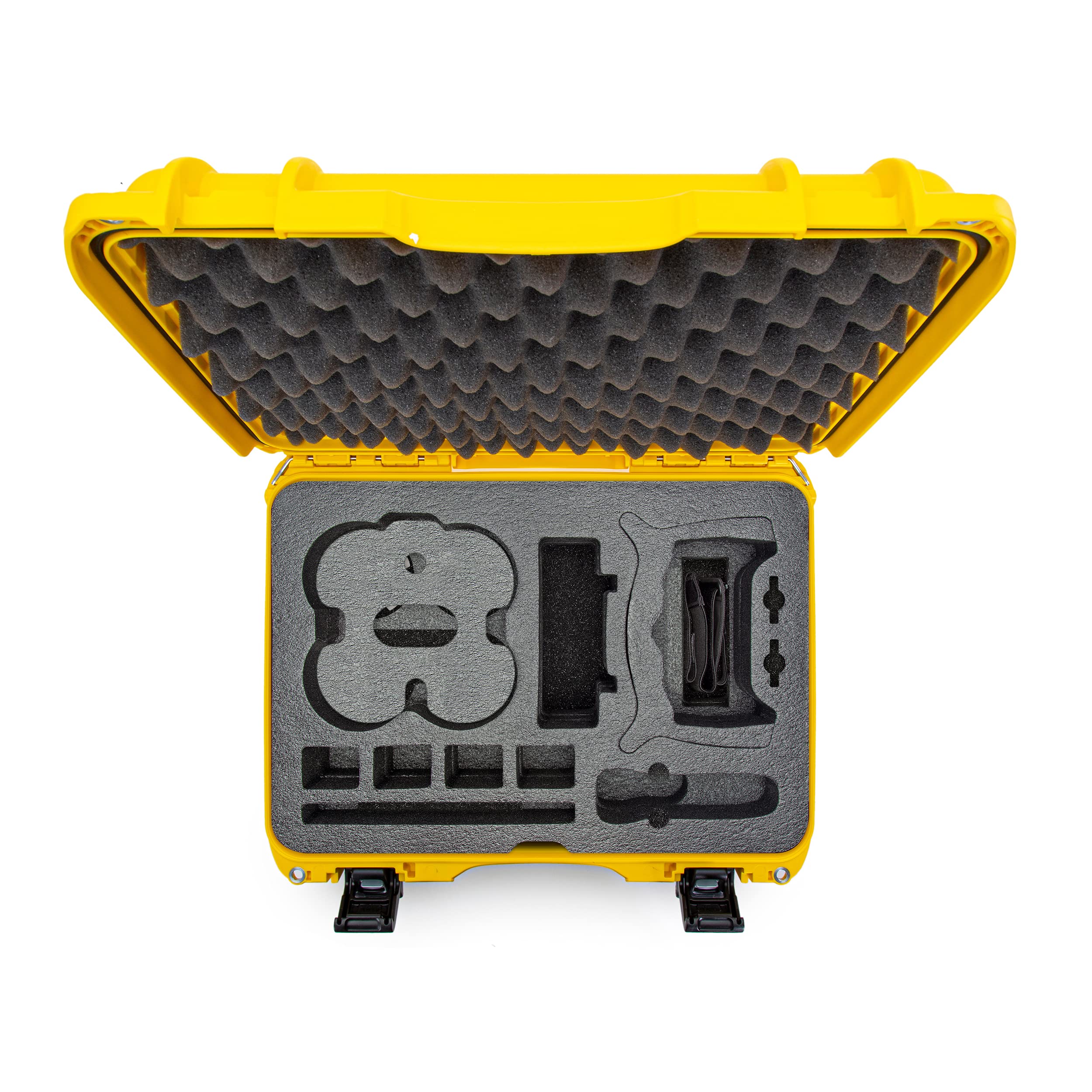 Waterproof Nanuk 925 Hard Case with Foam Insert for DJI Avata FPV Unit, Goggles and Fly More Combo - Yellow (925S-080YL-0A0-C0745)