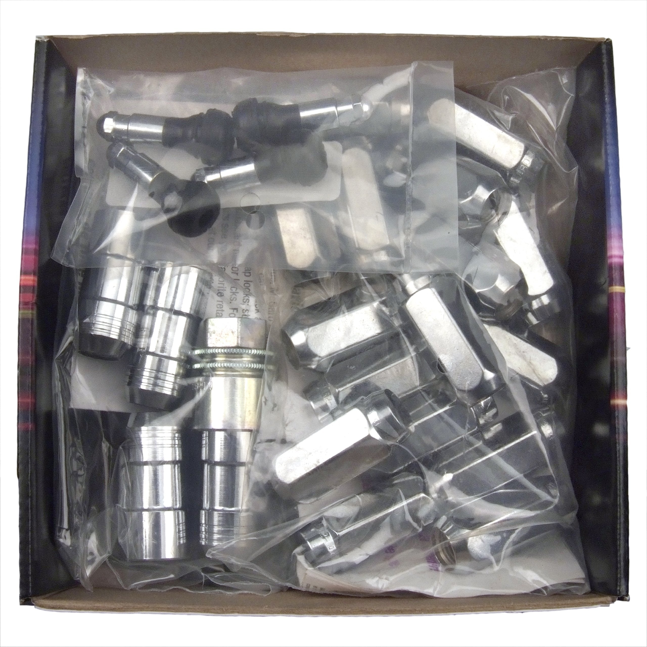 Cone Seat Style McGard 84838 Chrome (M14 x 1.5 Thread Size) Wheel Installation Kit for 8-Lug Vehicle