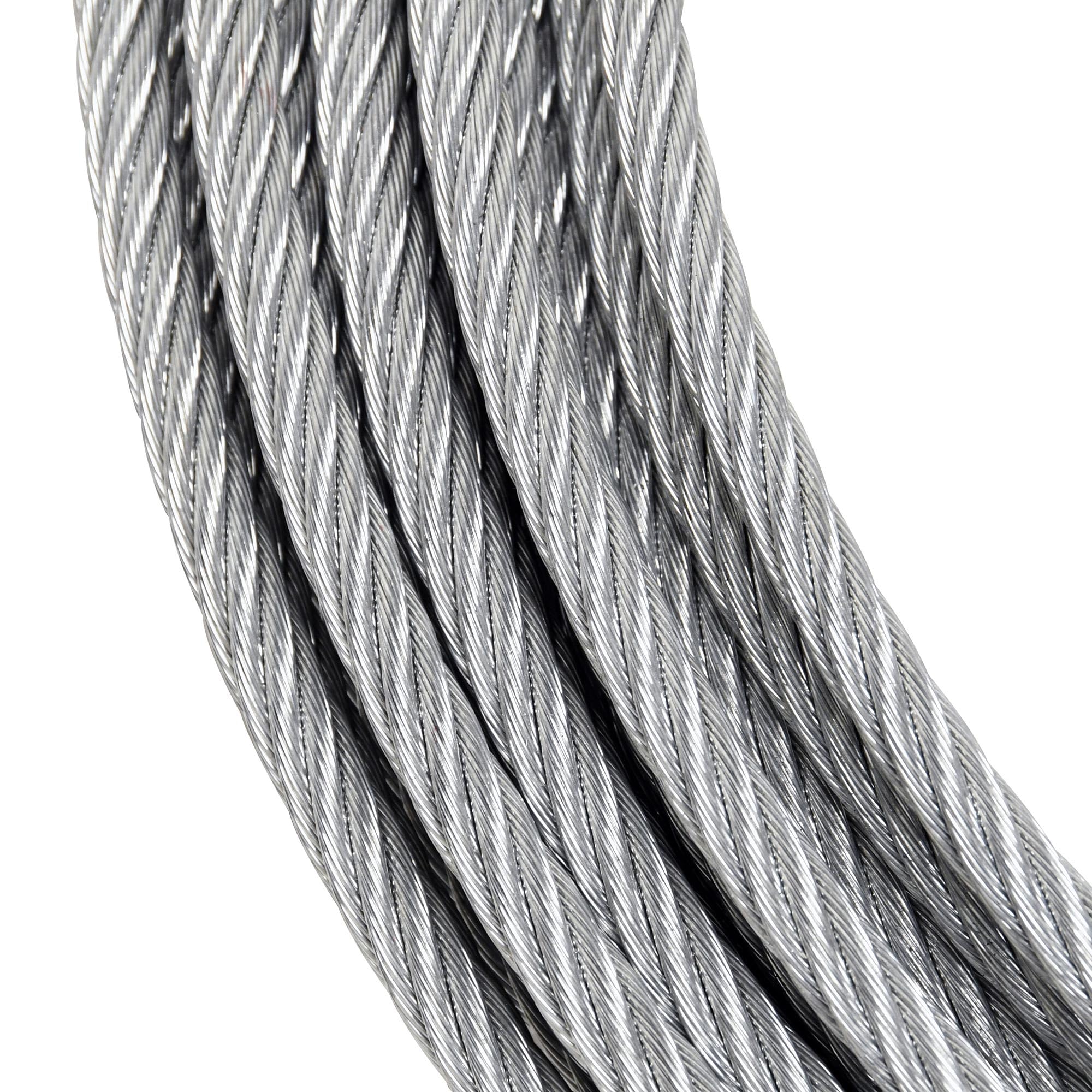 Steel Wire Winch Rope Superwinch 3/8" x 85' fits Tiger Shark 11500 NX10000 Winches