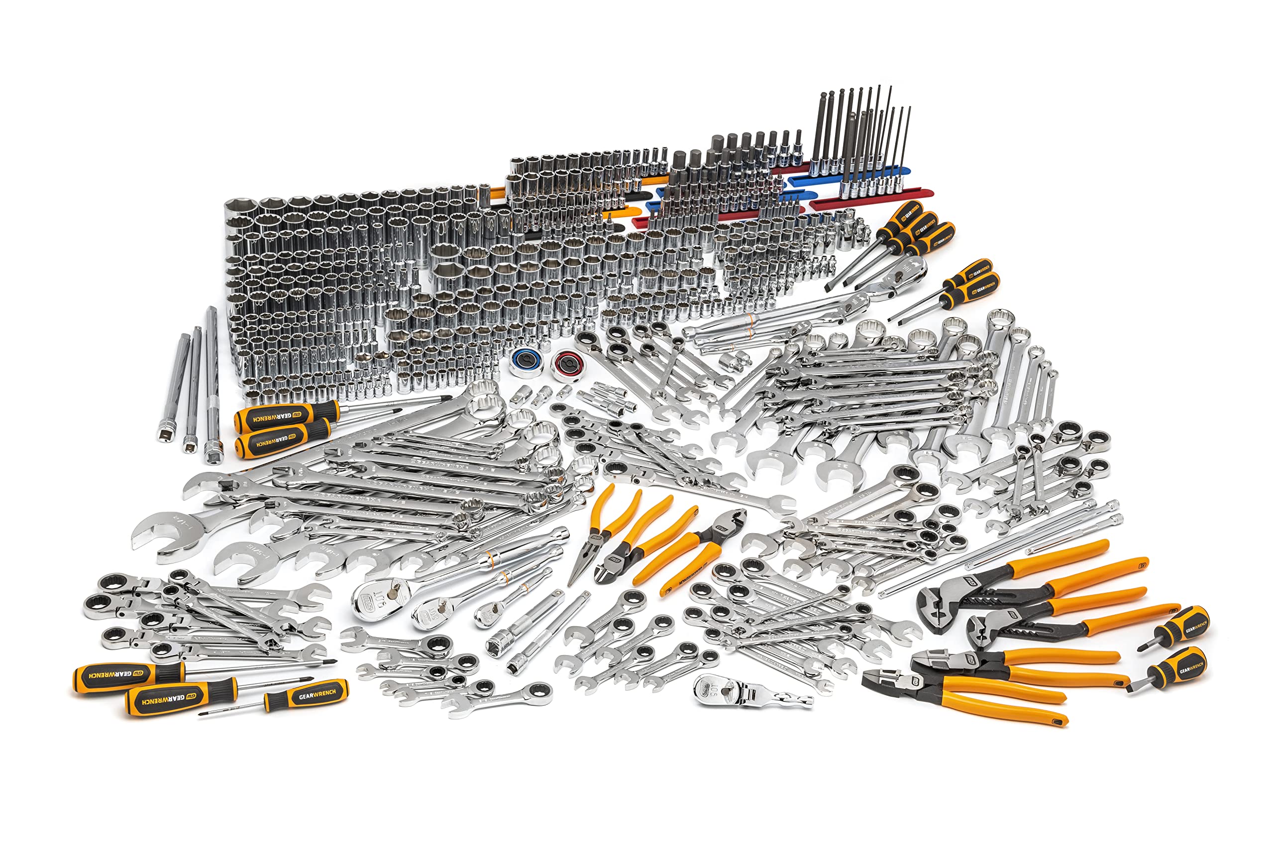 Master GEARWRENCH 613 Pc. Mechanics Hand Tool Set - 89060, Multi, One Size