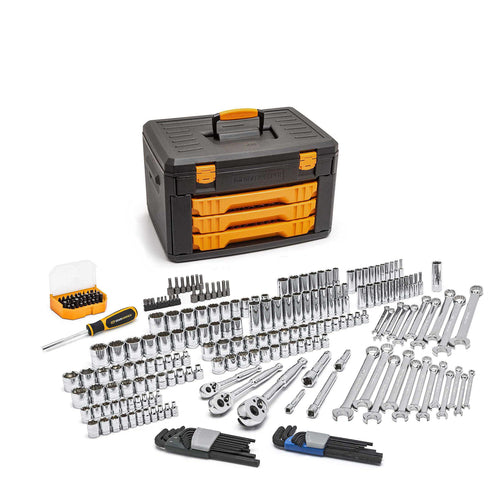 3 Drawer Storage Box GEARWRENCH 219 Pc. Mechanics Tool Set - 80940