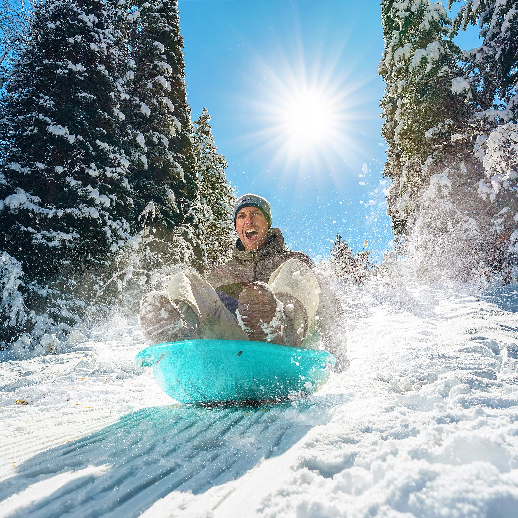 48" Lifetime Premium Snow Sled, 2 Pack