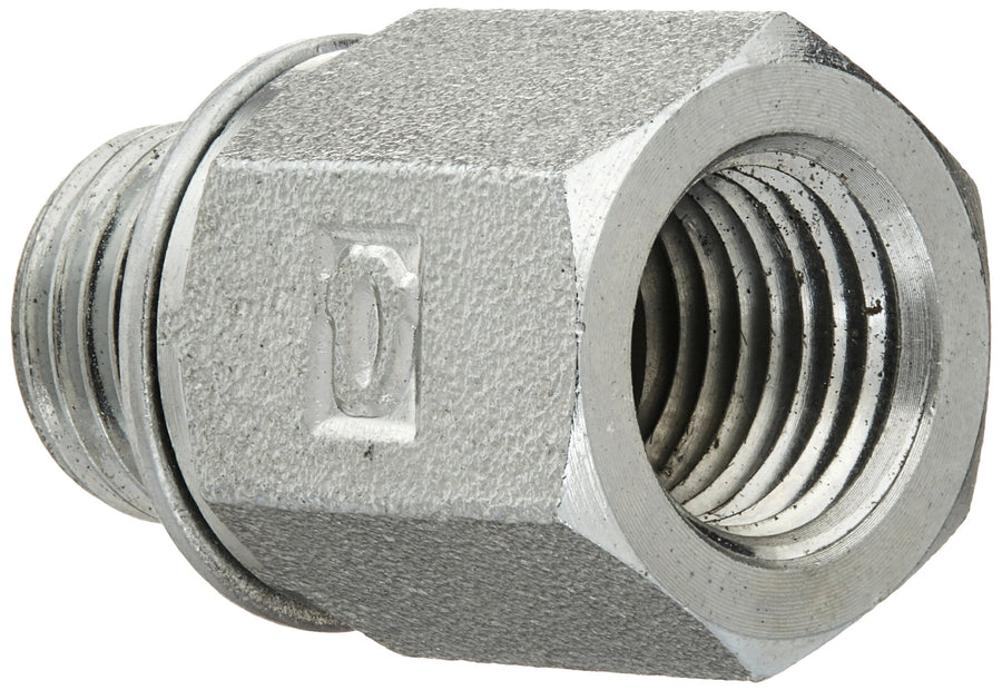 Gates Male Metric G63120-1404 with O Ring to Female Pipe Nptf (Metric Conversion)