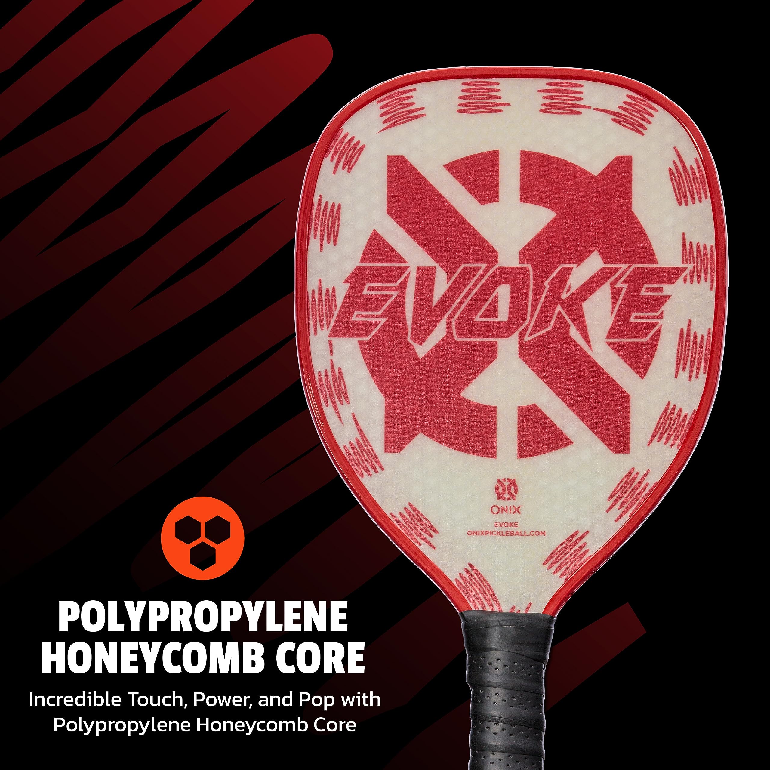 Onix Evoke XL Pickleball Paddles - Tear Drop, React, Inferno, Voyager, Summit