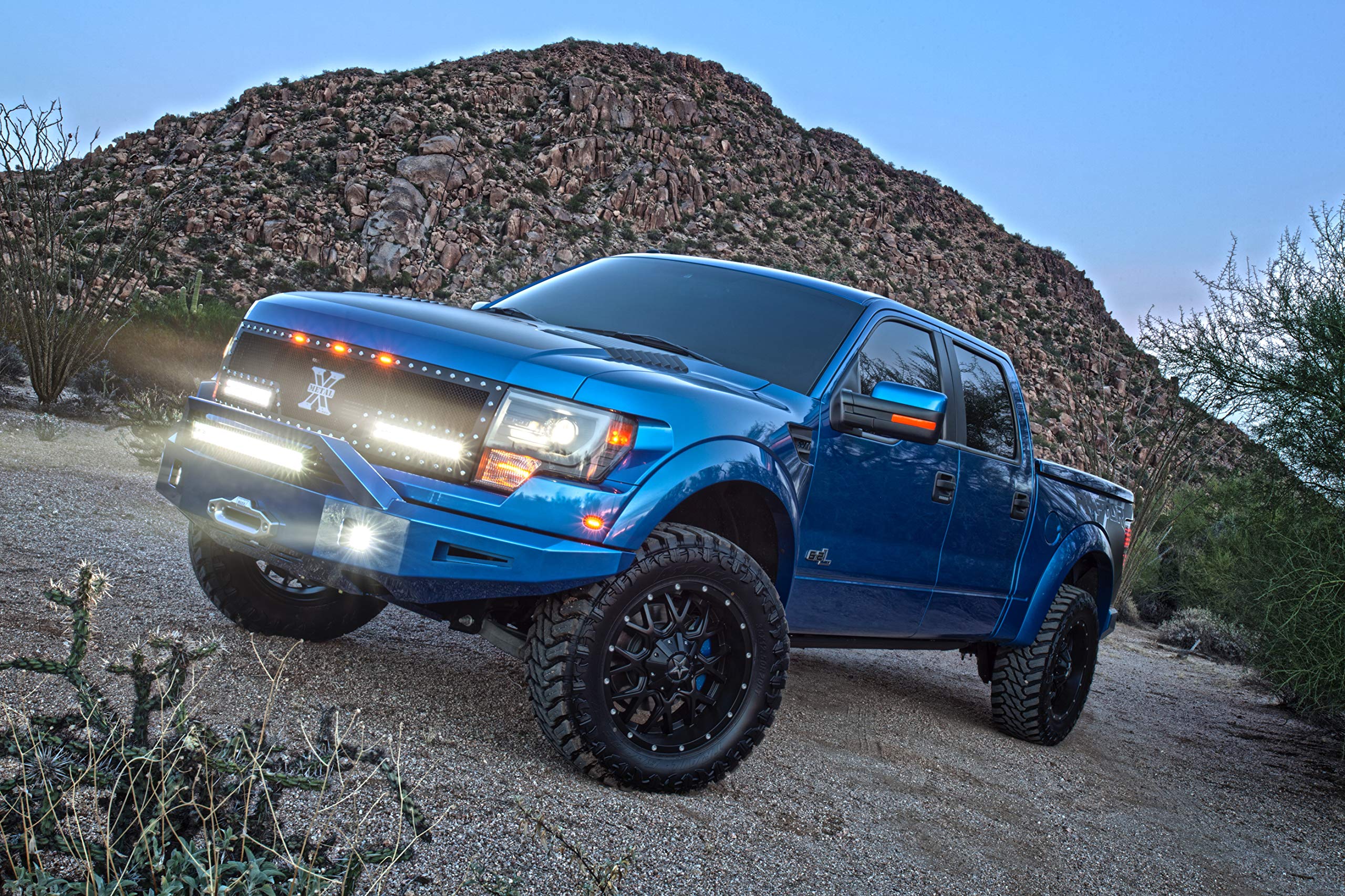 Alumilite Winch Bumper Compatible with ICI Aluminum 2010 - 2014 Ford F-150 Raptor