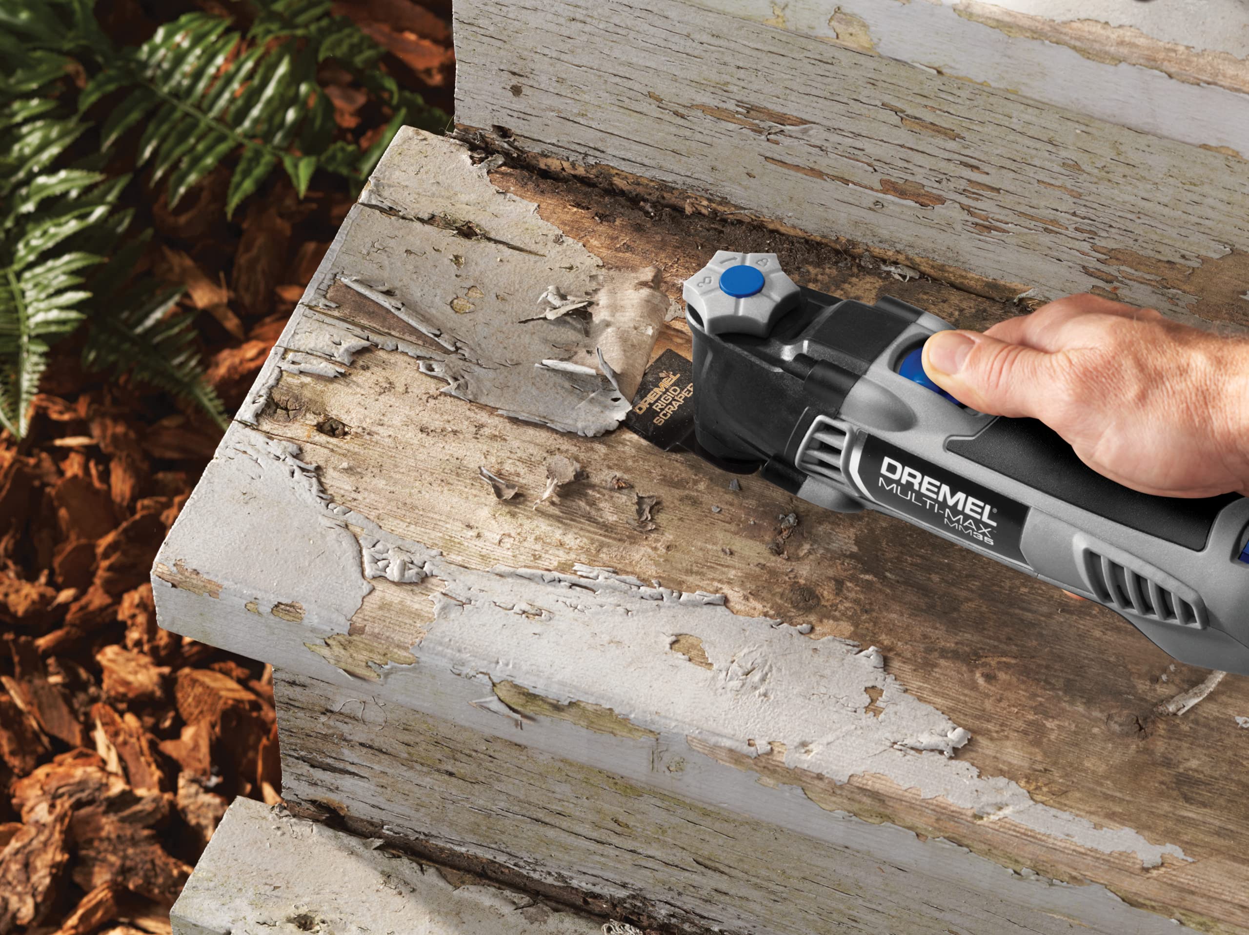 Dremel 13-Piece Oscillating Multi-Tool Accessory Kit MM388, Includes 4 Blades, 9 Wood Sandpaper Sheets, and Reusable Case - Universal Quick-Fit Interface fits Bosch, Makita, Milwaukee, and Rockwell