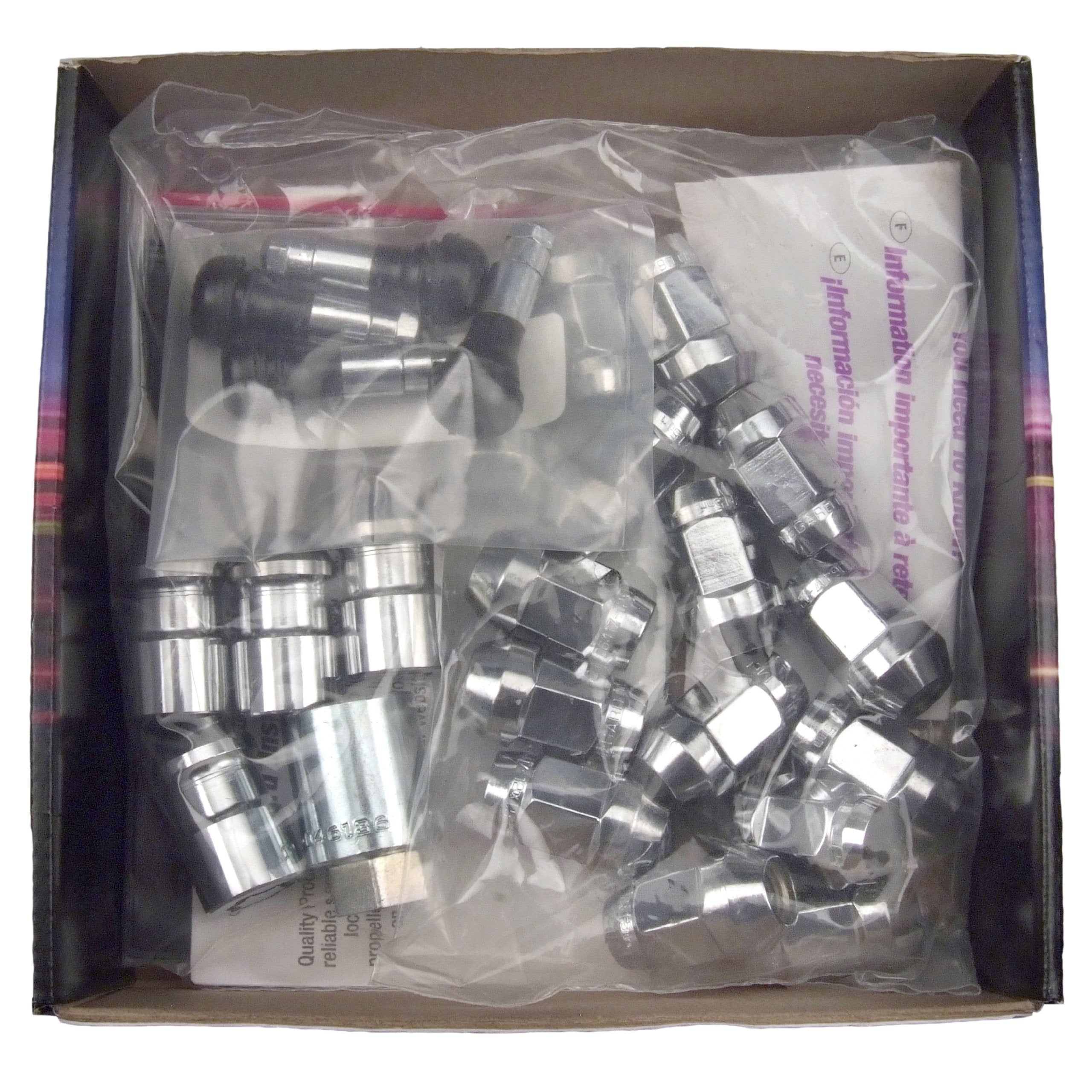 Bulge Style Cone Seat McGard 84550 Wheel Installation Kit for 5-Lug Wheels (1/2"-20 Thread Size)