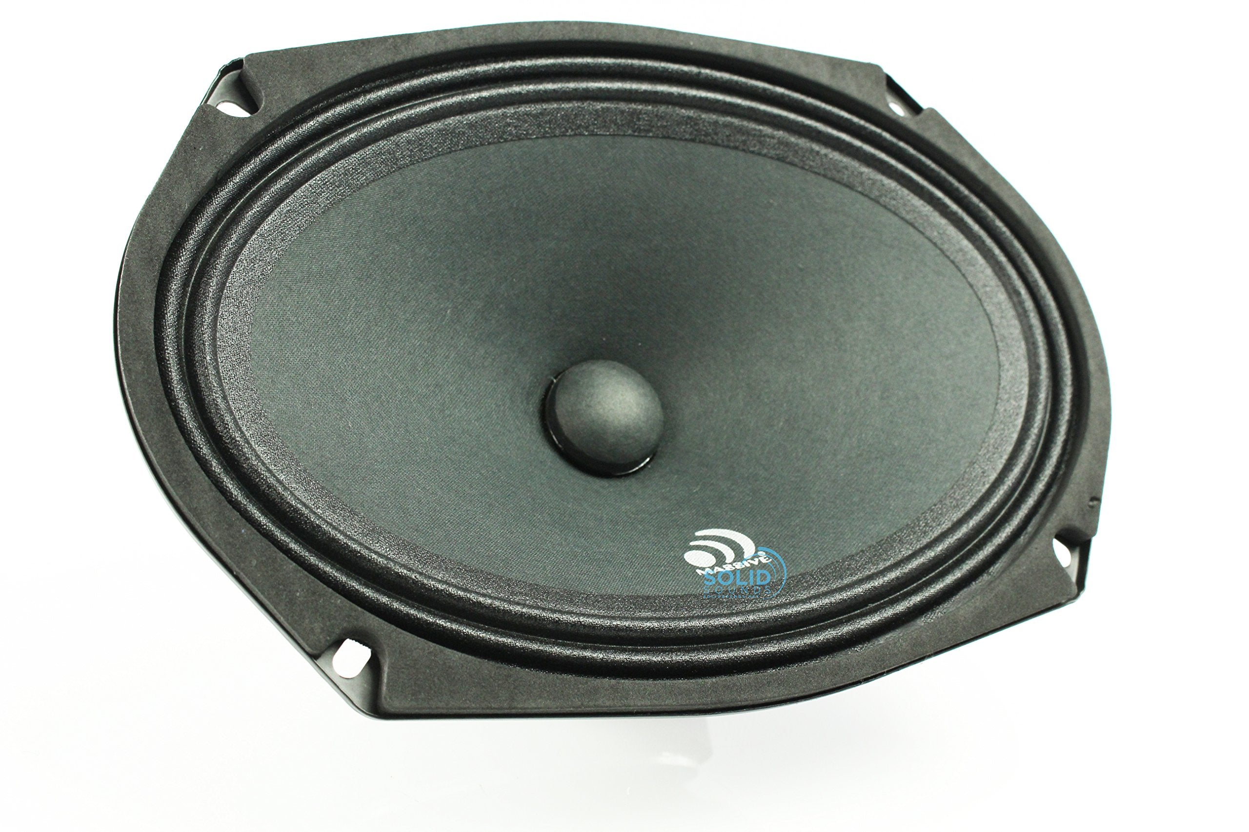 Massive Audio M69C 6x9" Sealed Back Midrange Car Speakers, 240W, 8 Ohm
