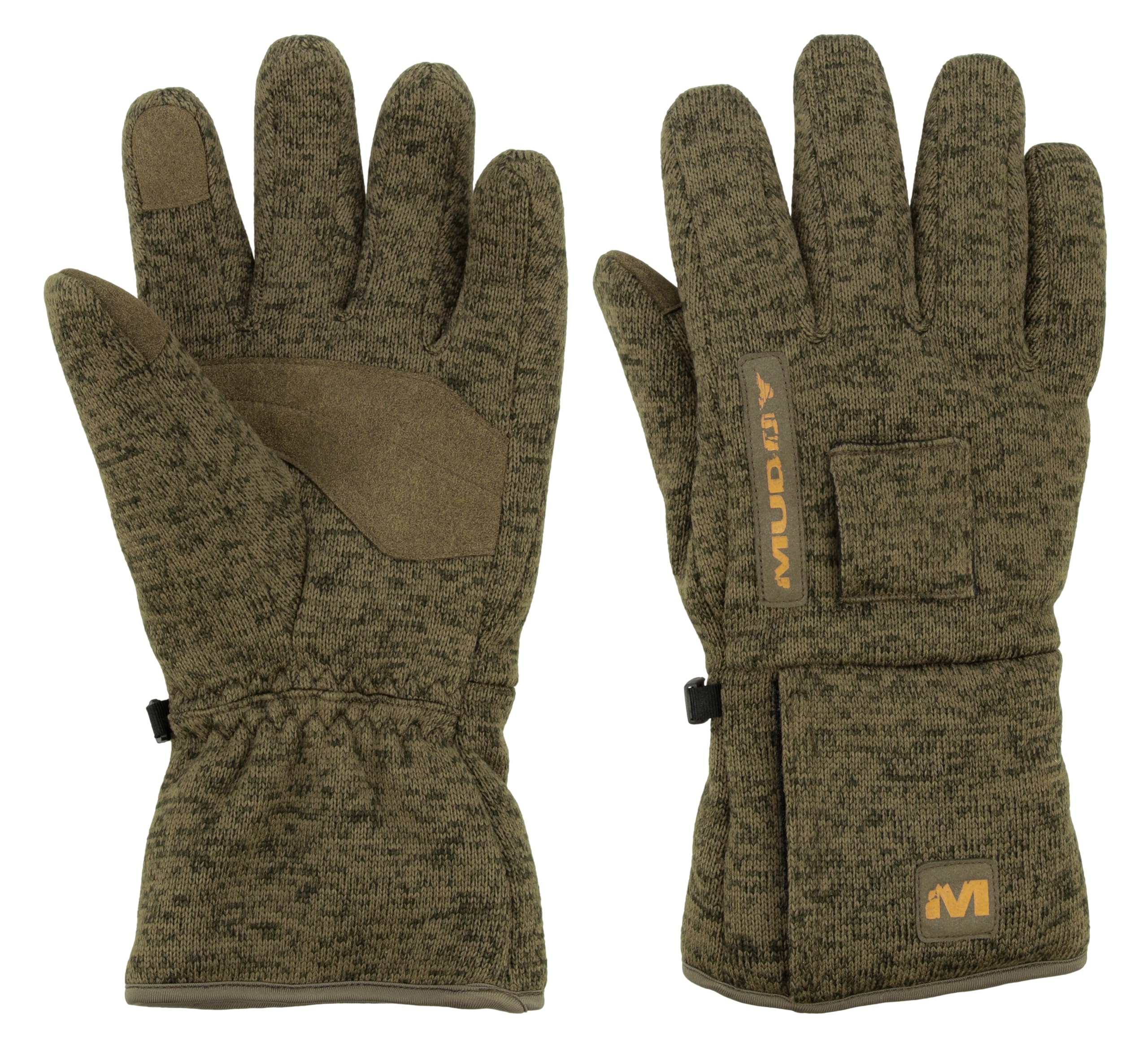 Muddy Outdoors Nucleus Men's Heated Midweight Gloves Brown Clay Large