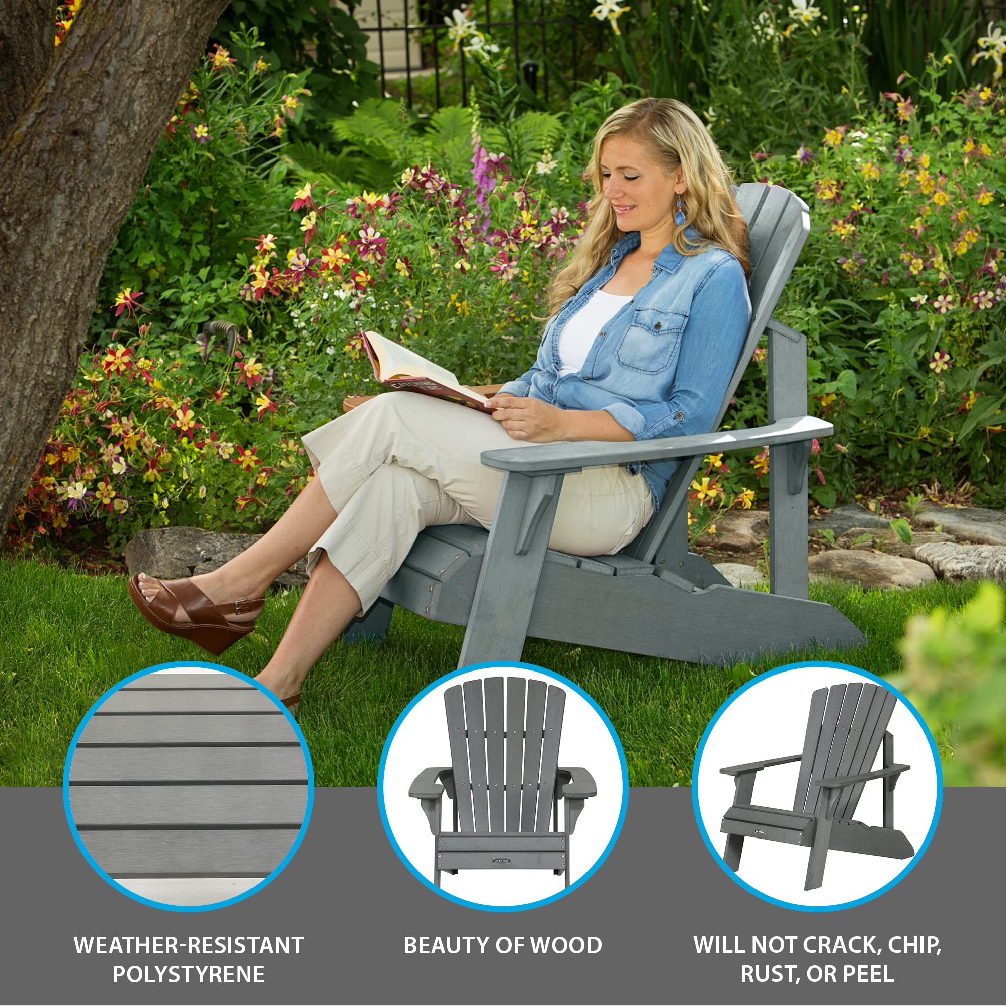 Adirondack Chair Lifetime Faux Wood
