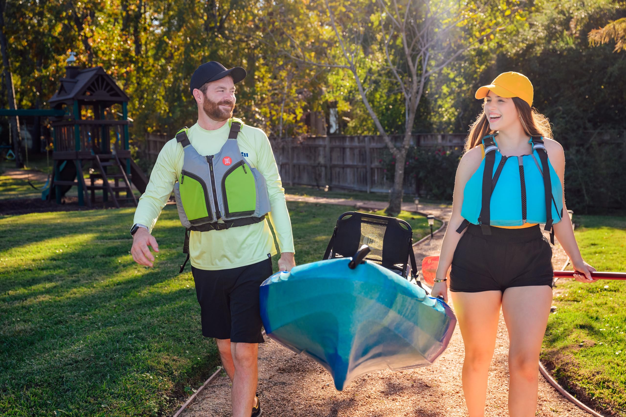 Tribe 11.5 Kayak - Perception - Sit on Top - Recreational Kayak - Large Rear Storage with Tie Downs - 11.5 ft - Mystic