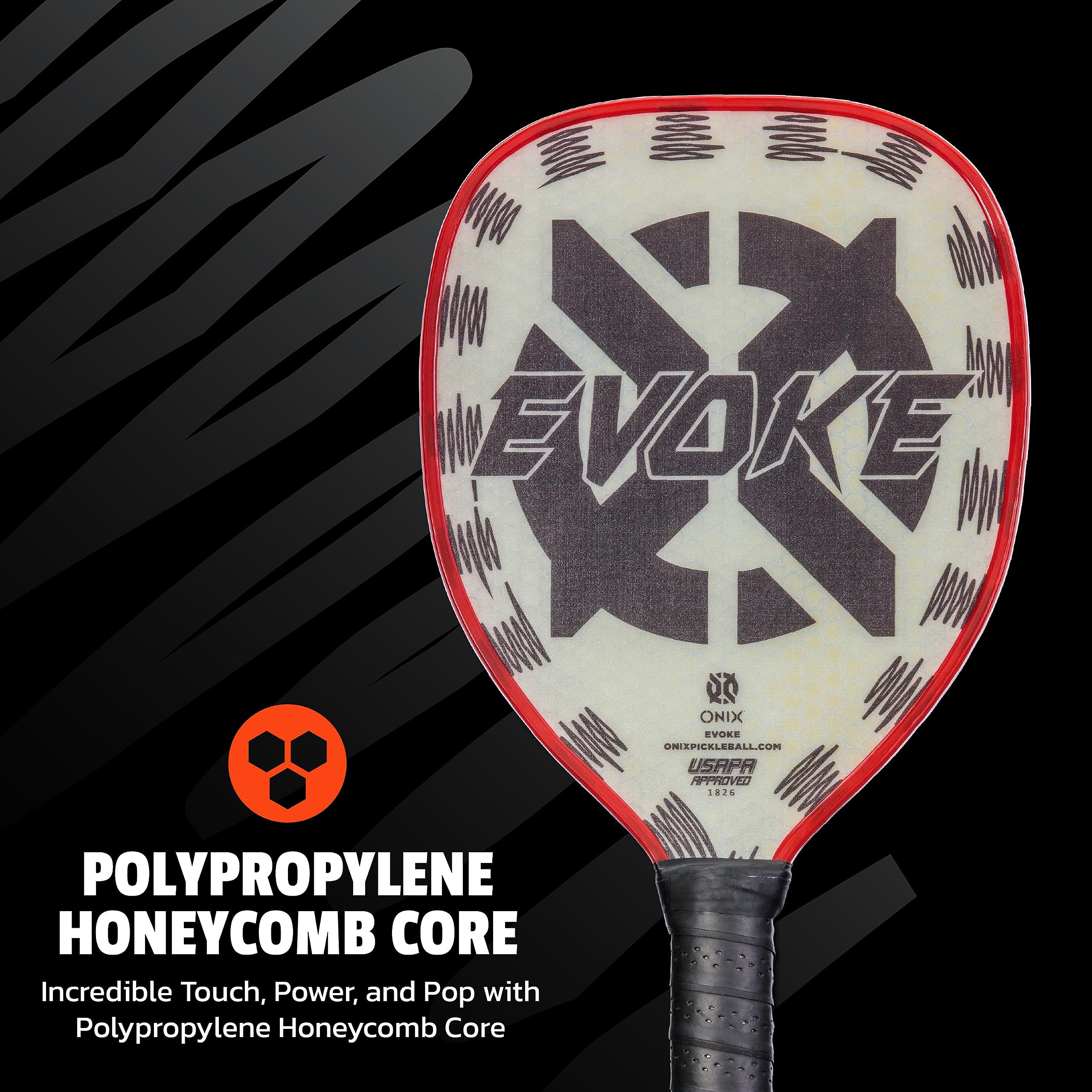 Onix Evoke XL Pickleball Paddles - Tear Drop, React, Inferno, Voyager, Summit