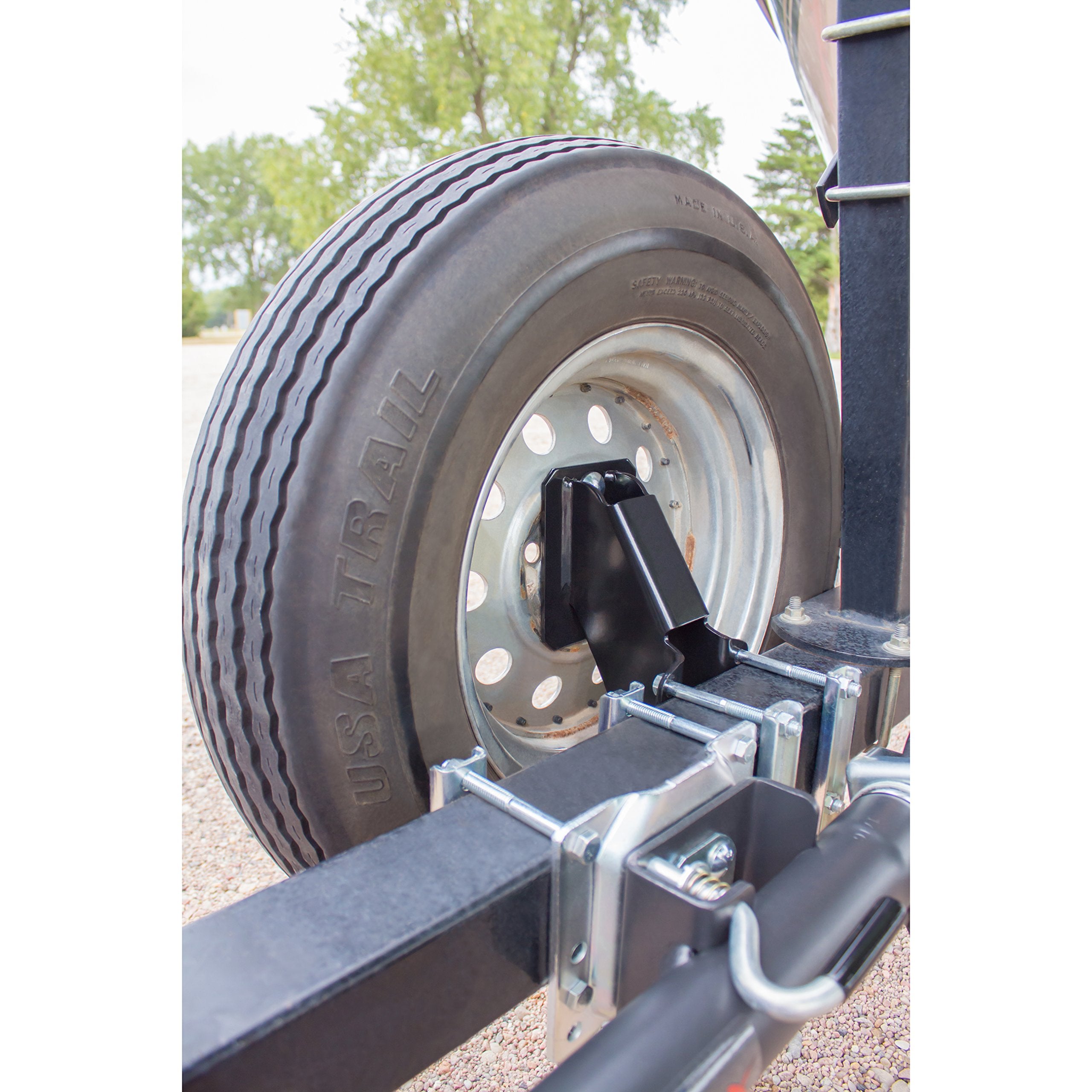 Black Dutton-Lainson Company 6121 Trailer Spare Tire Carrier